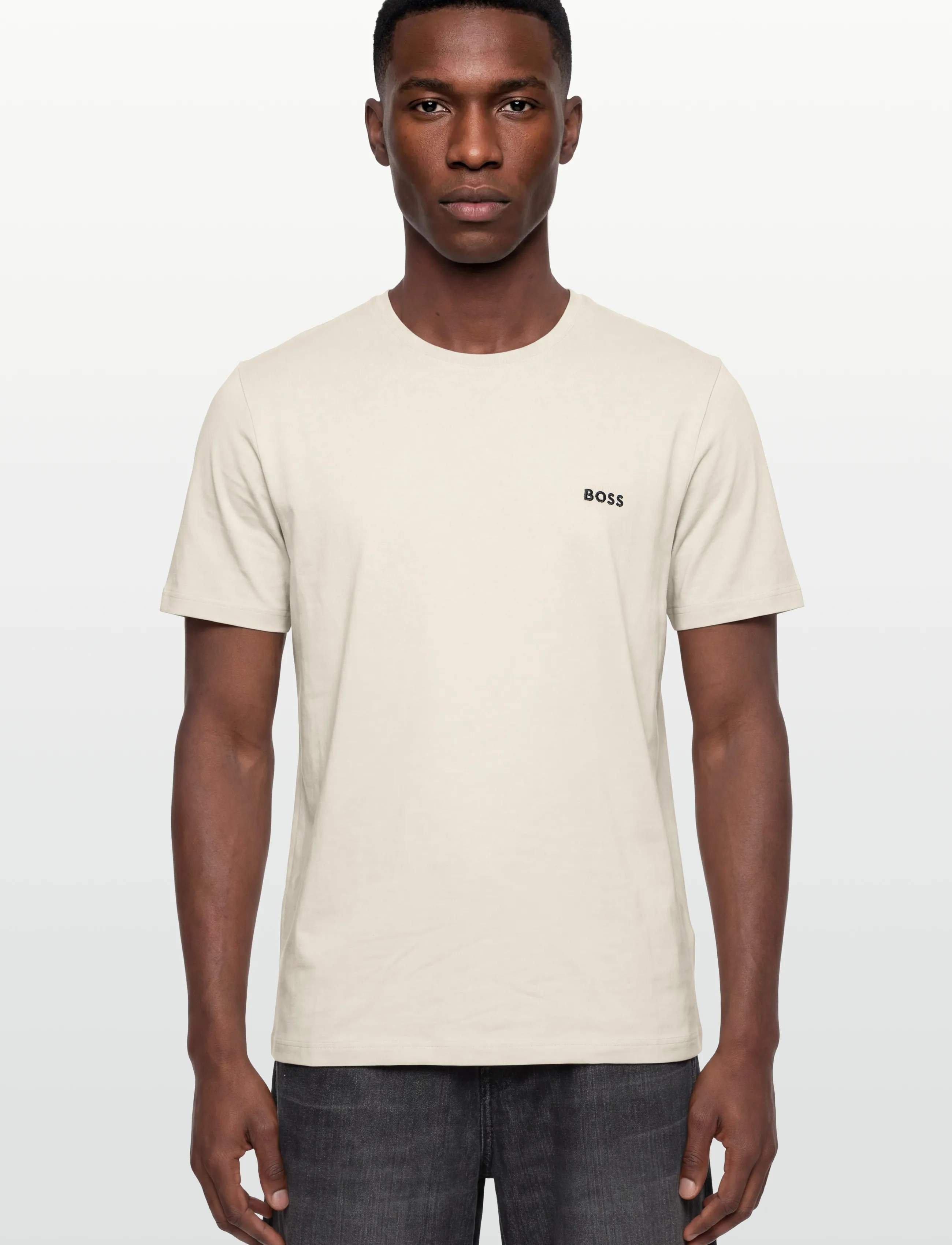 BOSS - Mix&Match T-Shirt R - lühikeste varrukatega t-särgid - open white - 3