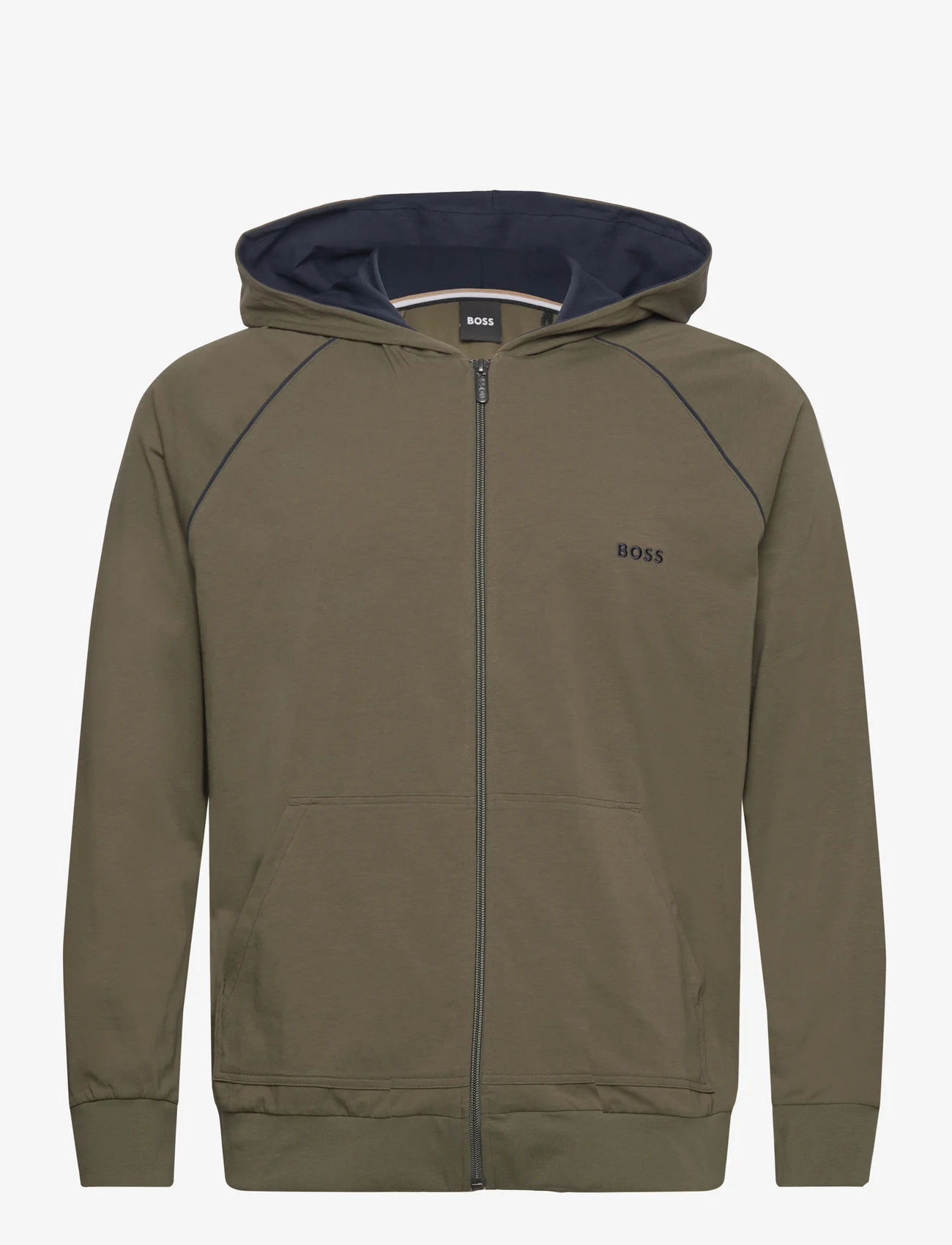 BOSS - Mix&Match Jacket H - hoodies - dark green - 0