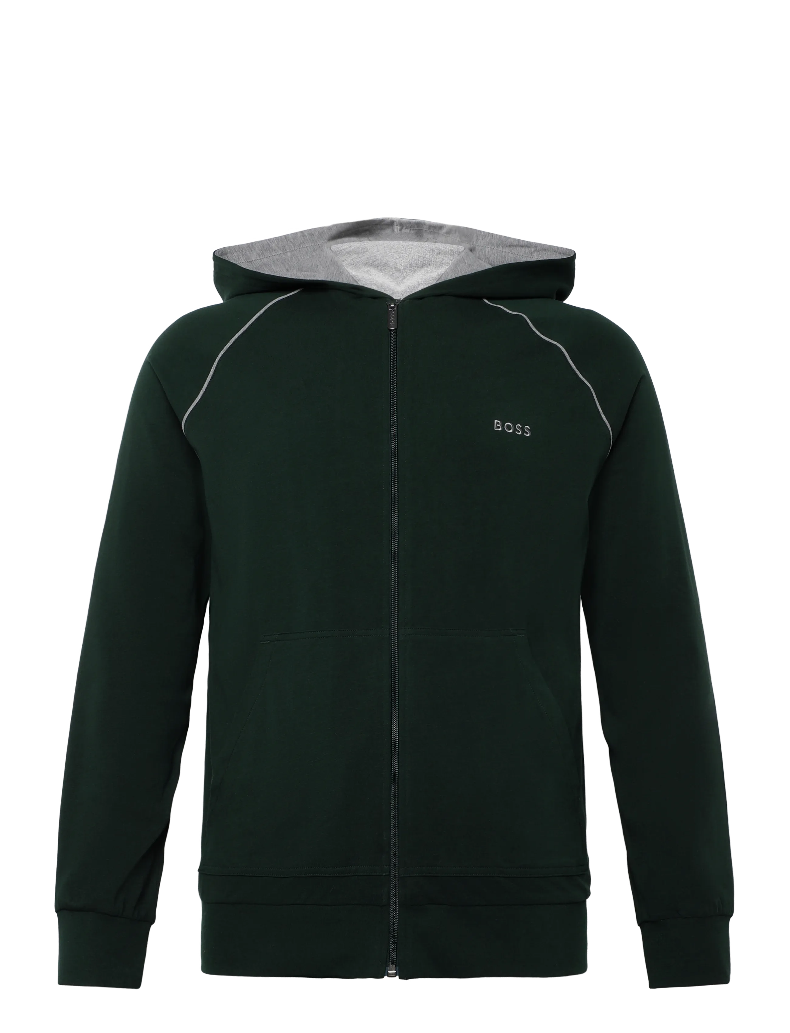 BOSS - Mix&Match Jacket H - kapuutsiga pusad - dark green - 1