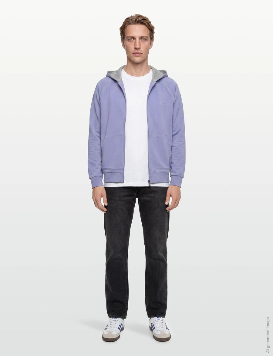 BOSS - Mix&Match Jacket H - kapuzenpullover - light/pastel blue - 0