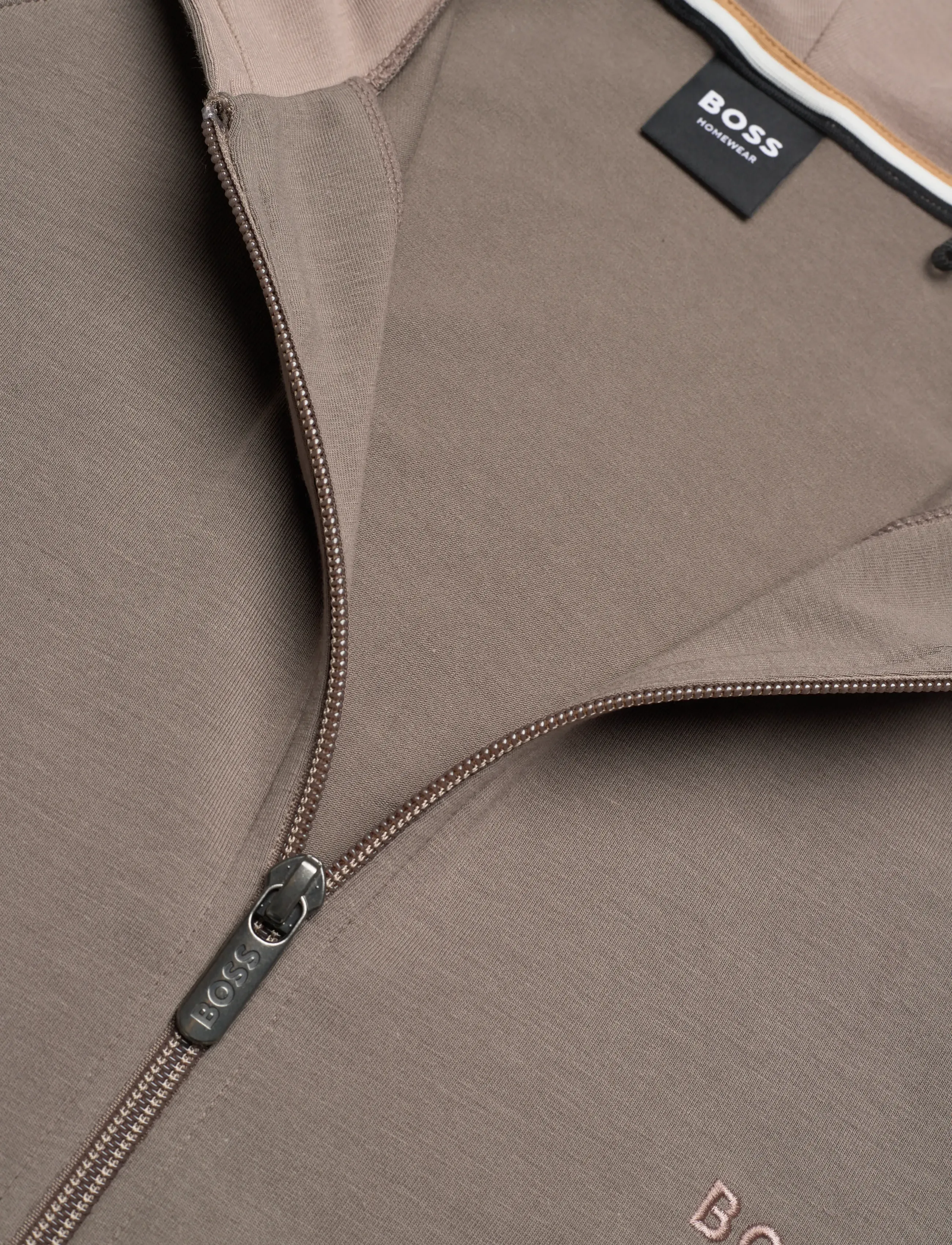 BOSS - Mix&Match Jacket H - sweatshirts - medium brown - 2