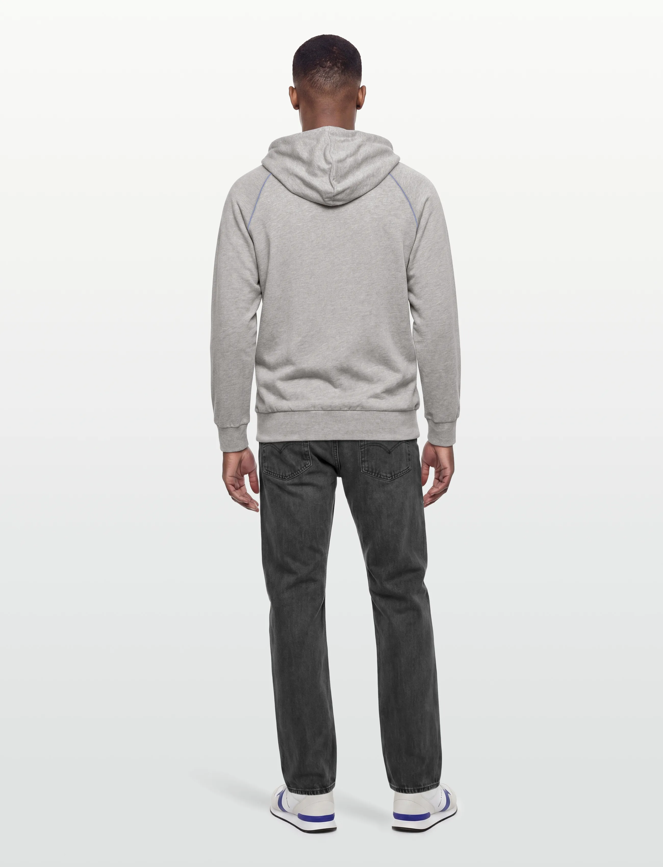 BOSS - Mix&Match Jacket H - hoodies - medium grey - 4