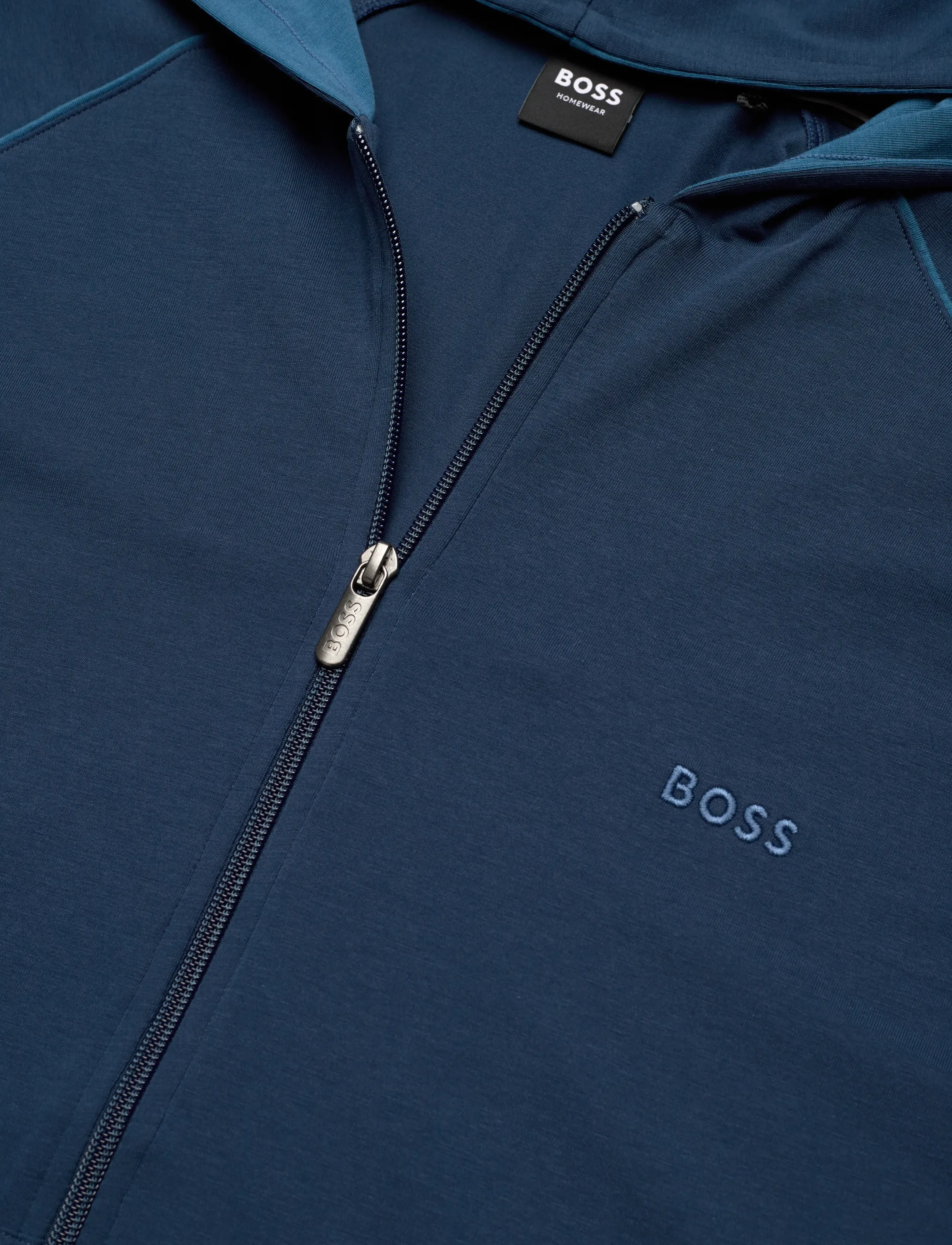 BOSS - Mix&Match Jacket H - hoodies - open blue - 2