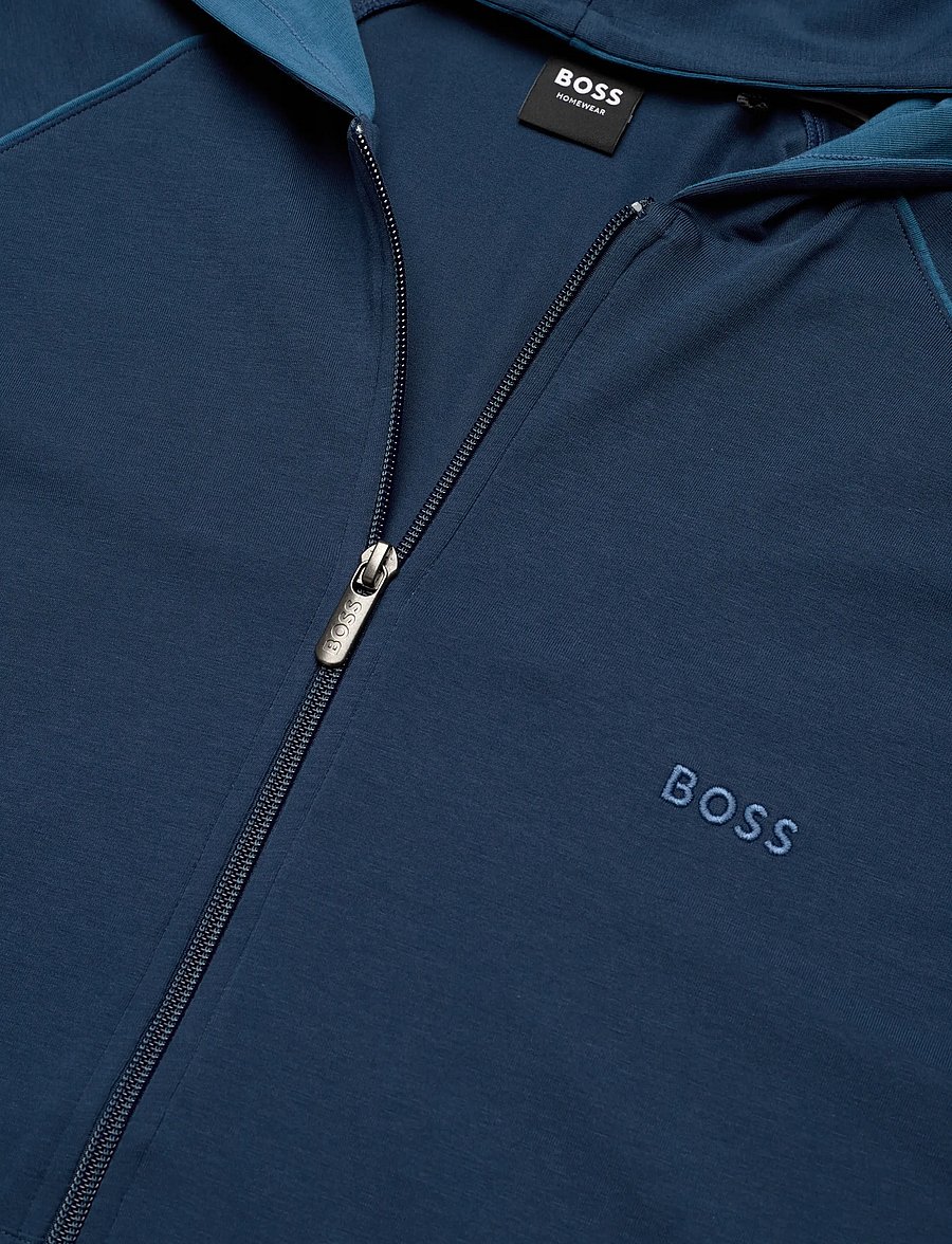 BOSS - Mix&Match Jacket H - hoodies - open blue - 2