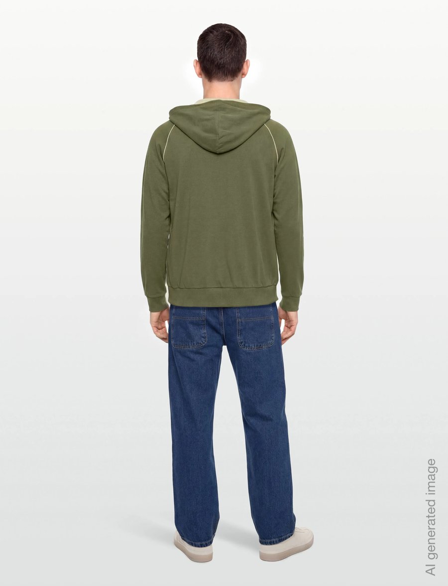 BOSS - Mix&Match Jacket H - kapuzenpullover - open green - 4