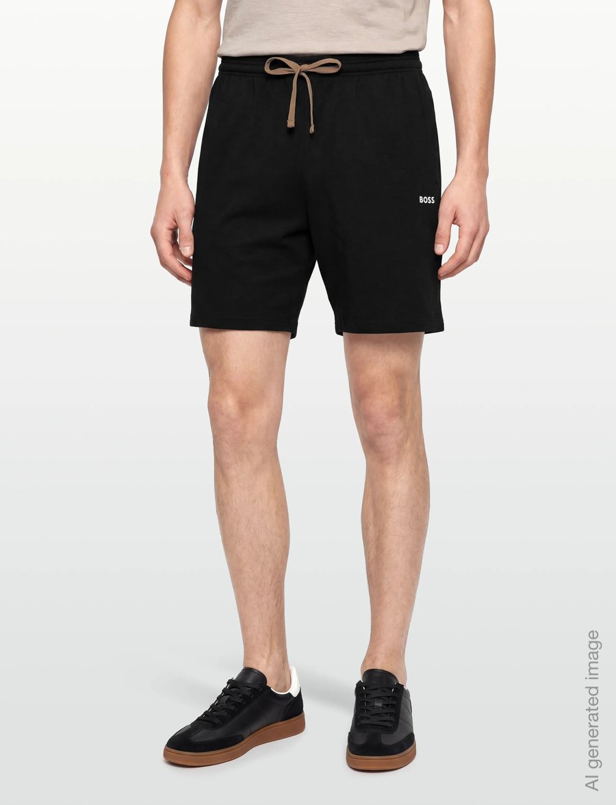 BOSS - Mix&Match Short CW - vabaaja lühikesed püksid - black - 3