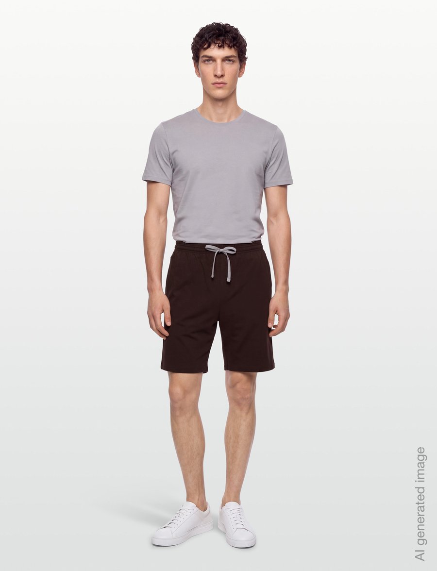 BOSS - Mix&Match Short CW - casual shorts - dark brown - 0