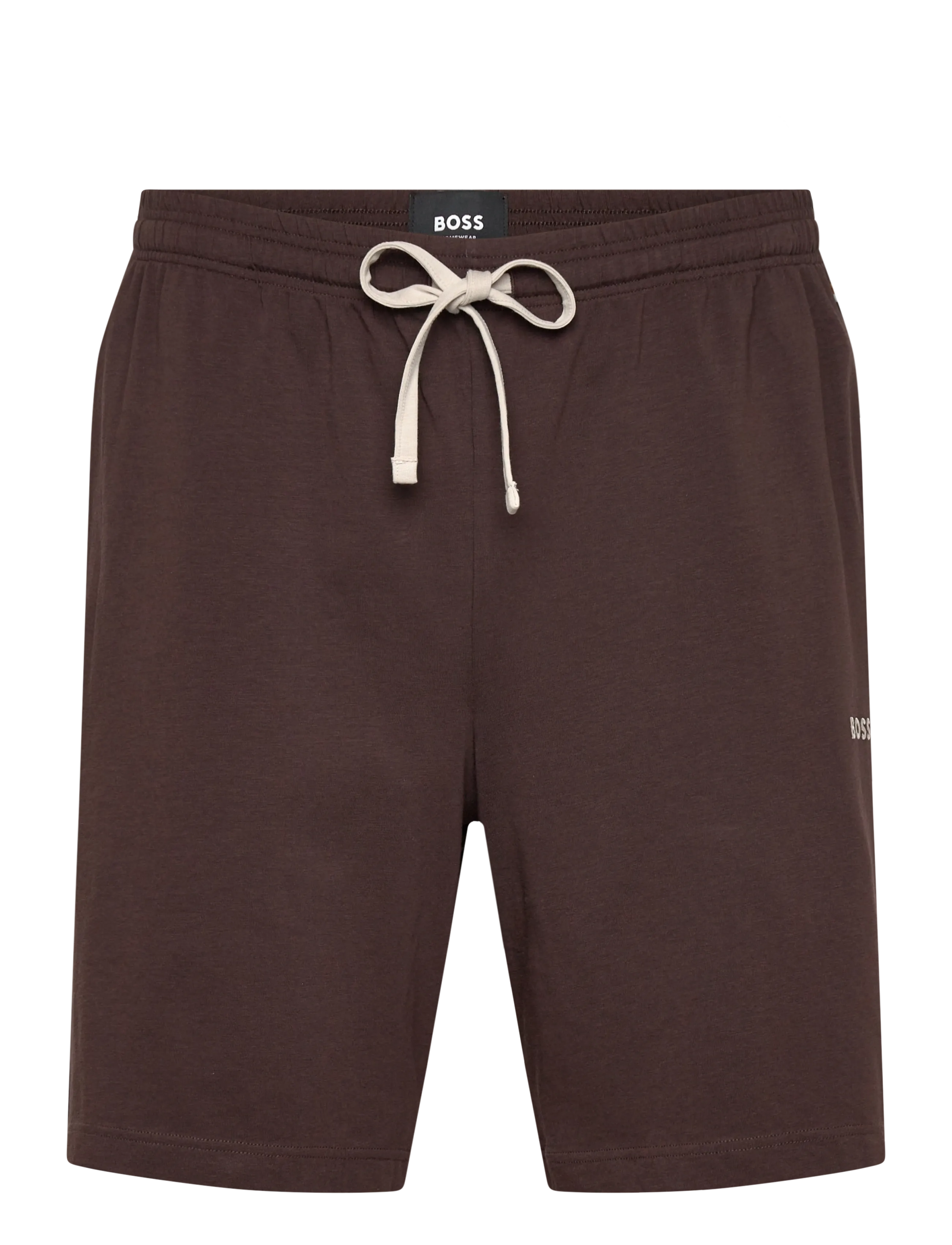 BOSS Mix&Match Short CW - Pyjamasbyxor - DARK BROWN / brown