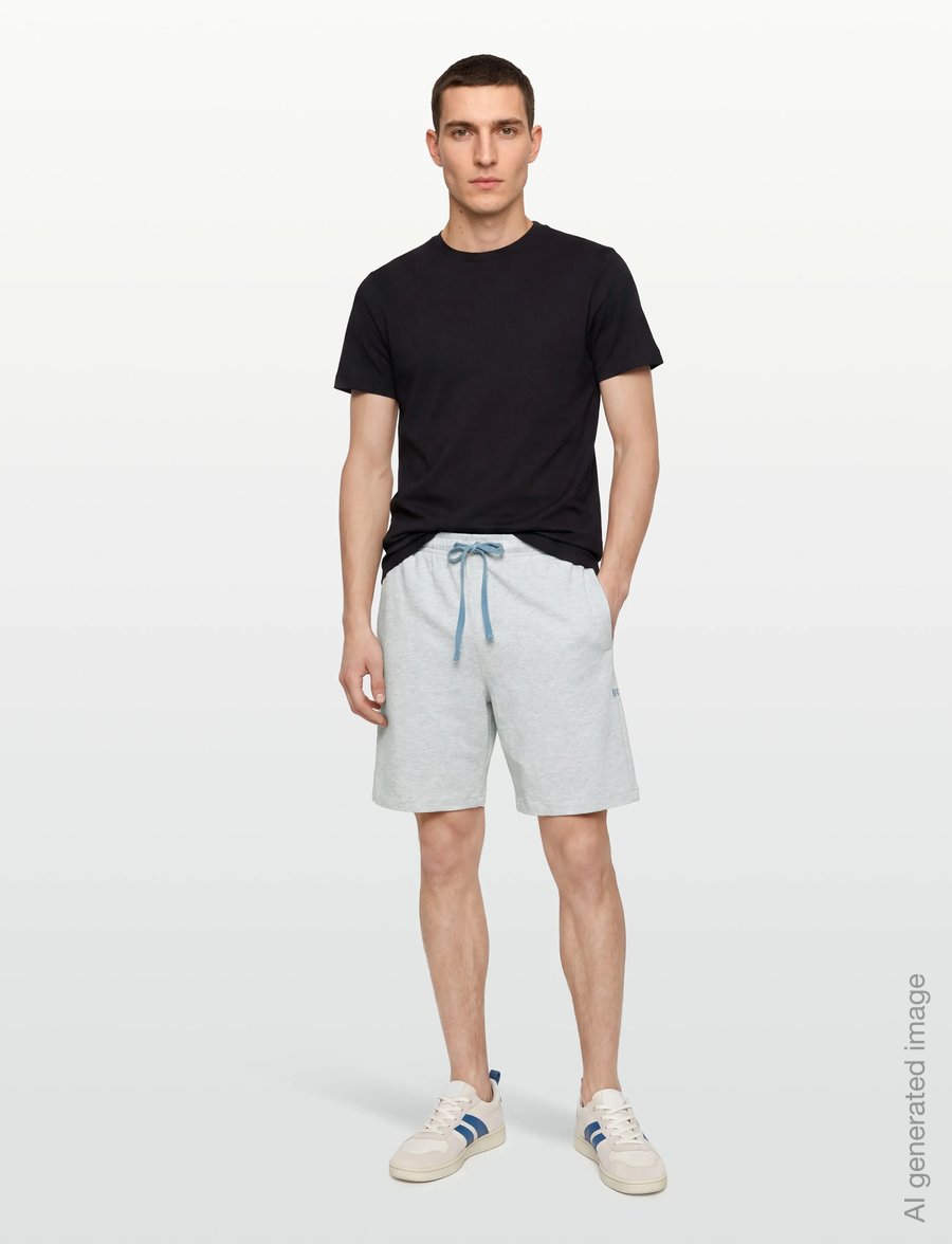 BOSS - Mix&Match Short CW - vabaaja lühikesed püksid - light/pastel grey - 0