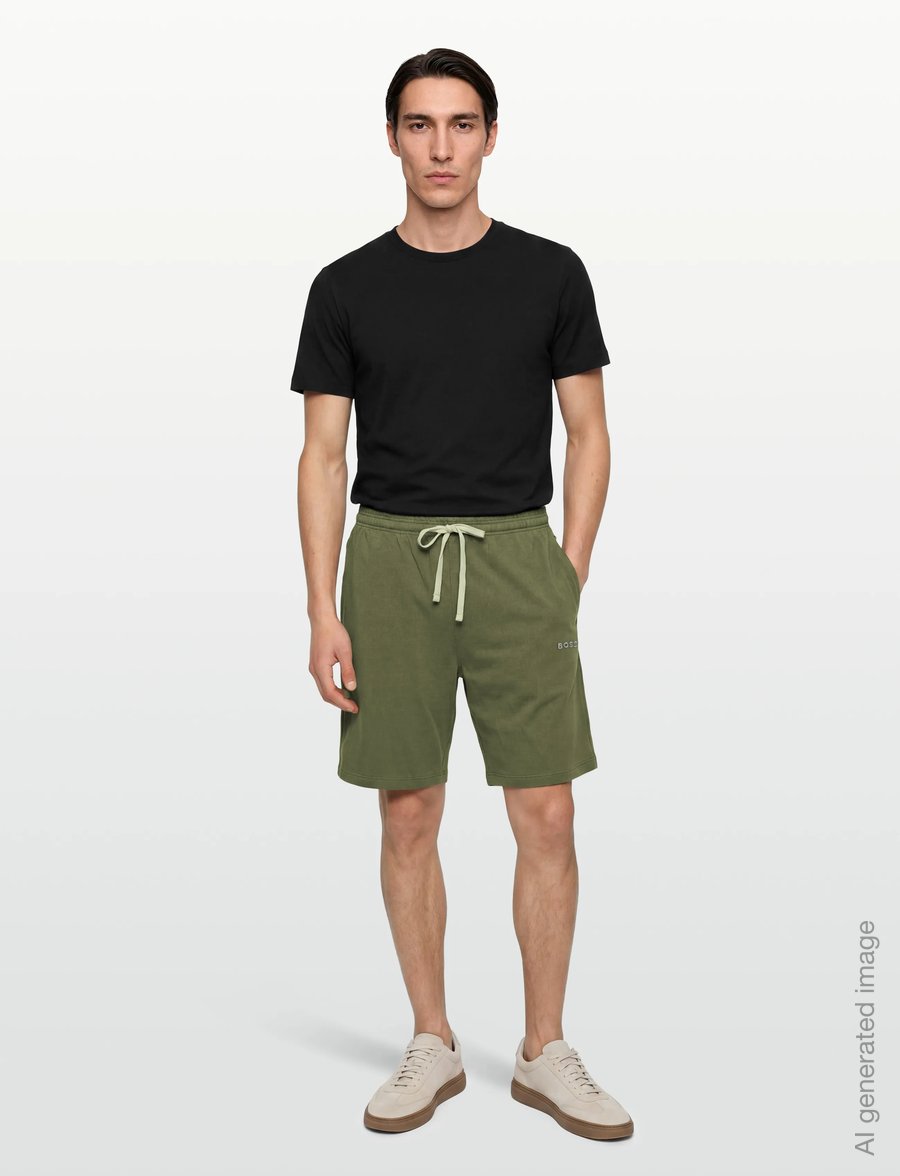 BOSS - Mix&Match Short CW - freizeitshorts - open green - 0