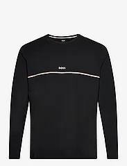 BOSS - Unique LS-Shirt - pyjamashirts - black - 0