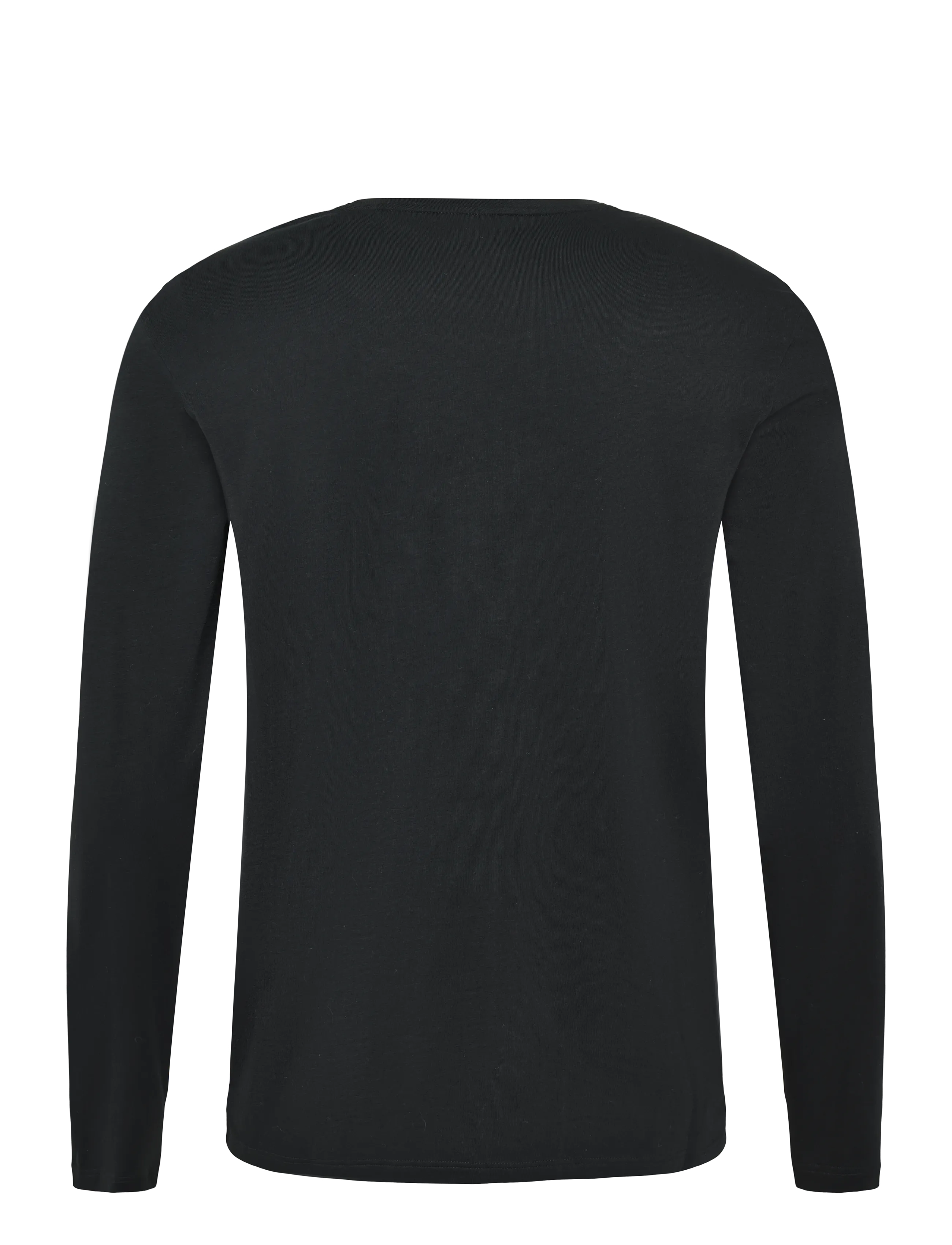 BOSS - Mix&Match LS-Shirt R - långärmade t-shirts - black - 1