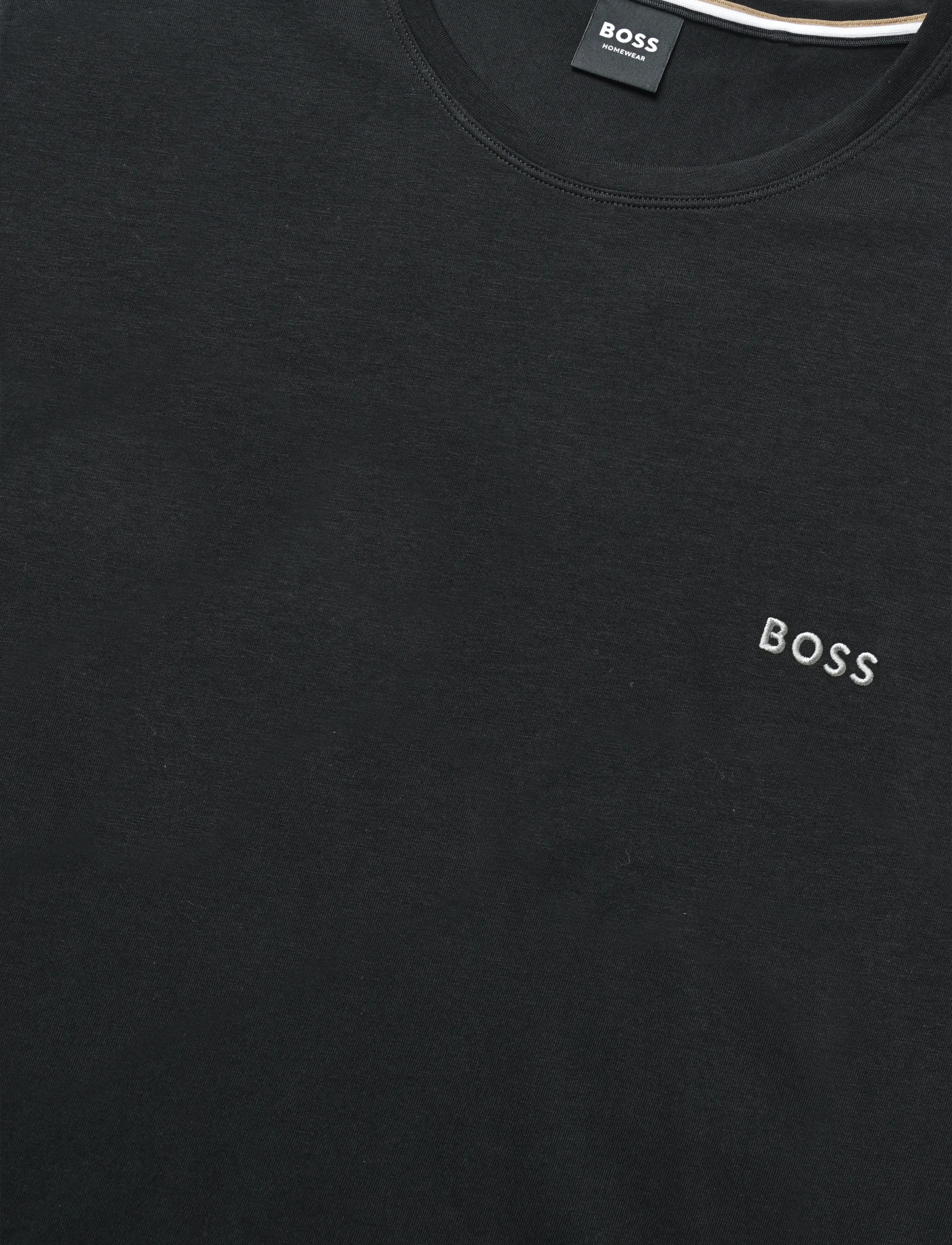BOSS - Mix&Match LS-Shirt R - långärmade t-shirts - black - 2