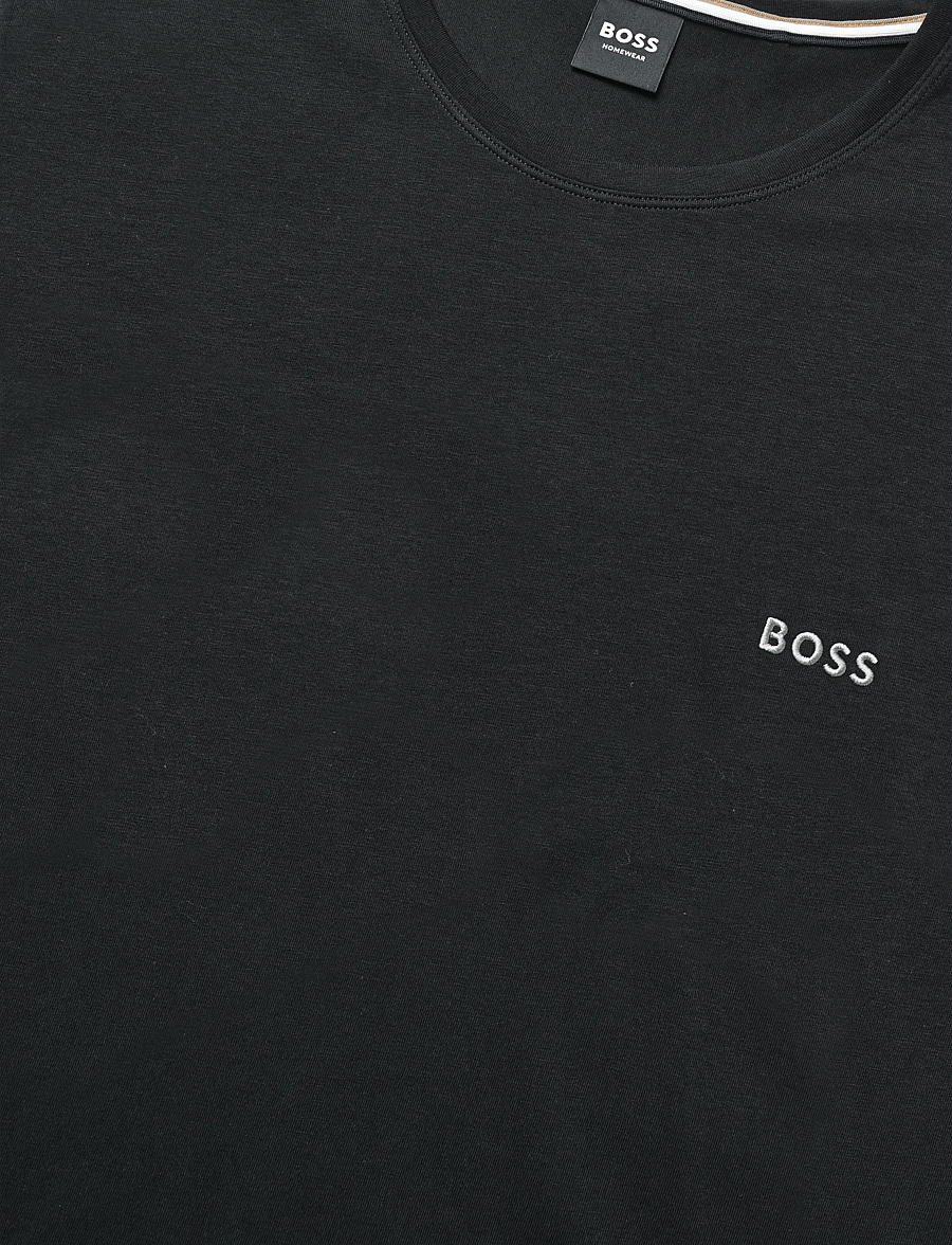 BOSS - Mix&Match LS-Shirt R - långärmade t-shirts - black - 2