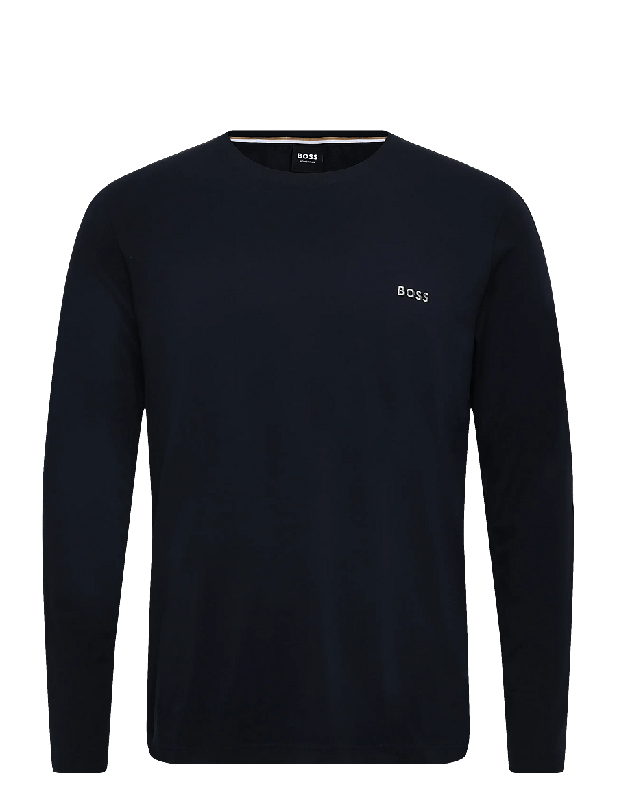 BOSS - Mix&Match LS-Shirt R - langärmelige t-shirts - dark blue - 0
