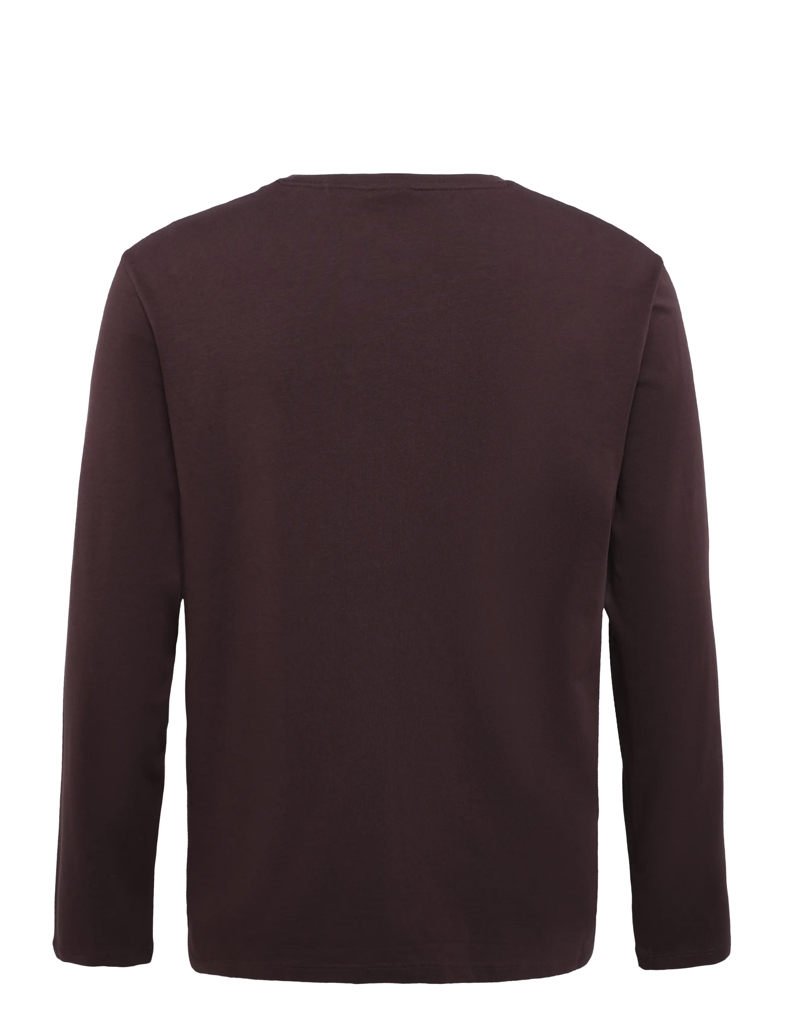 BOSS - Mix&Match LS-Shirt R - langærmede t-shirts - dark brown - 1