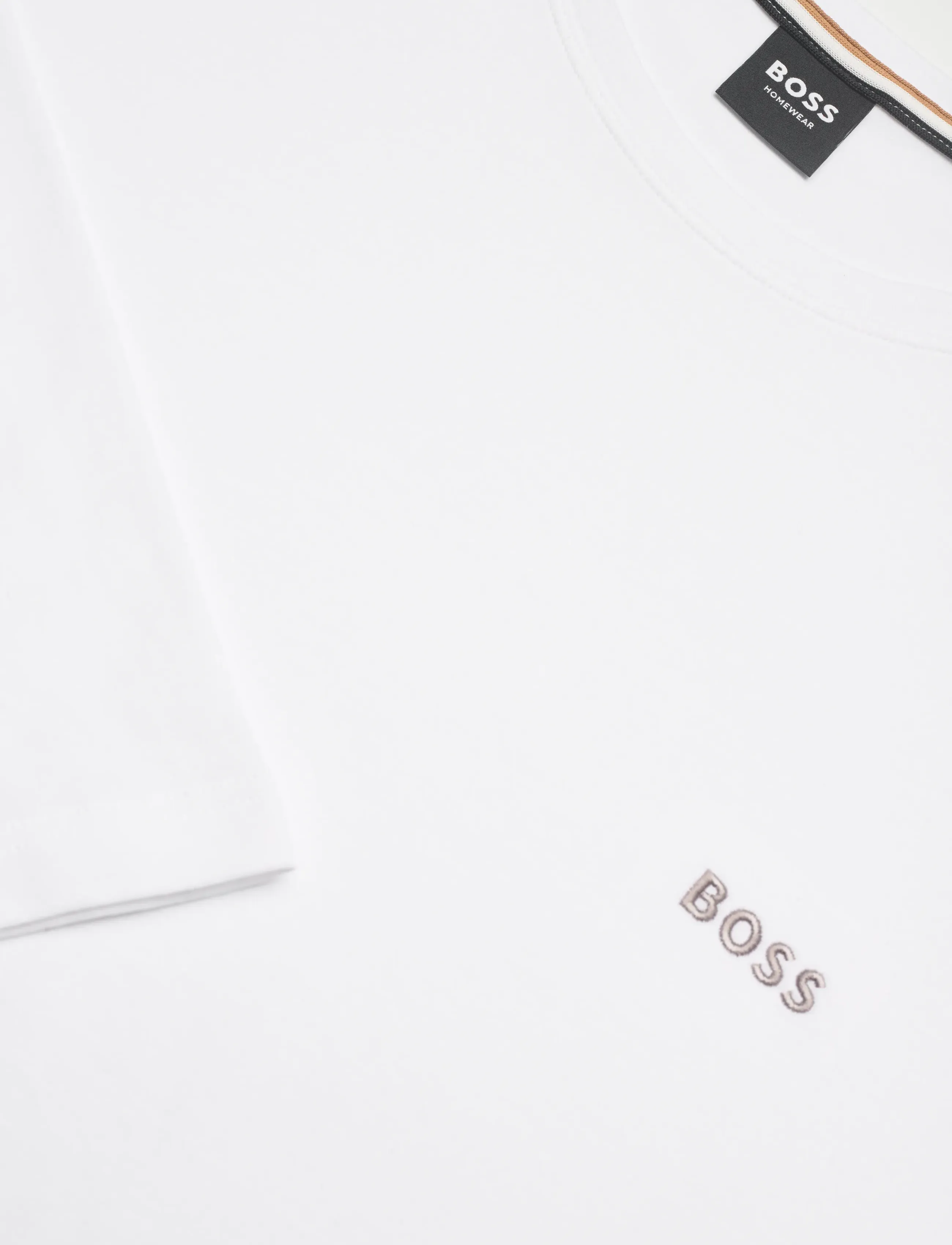 BOSS - Mix&Match LS-Shirt R - langermede t-skjorter - open white - 2