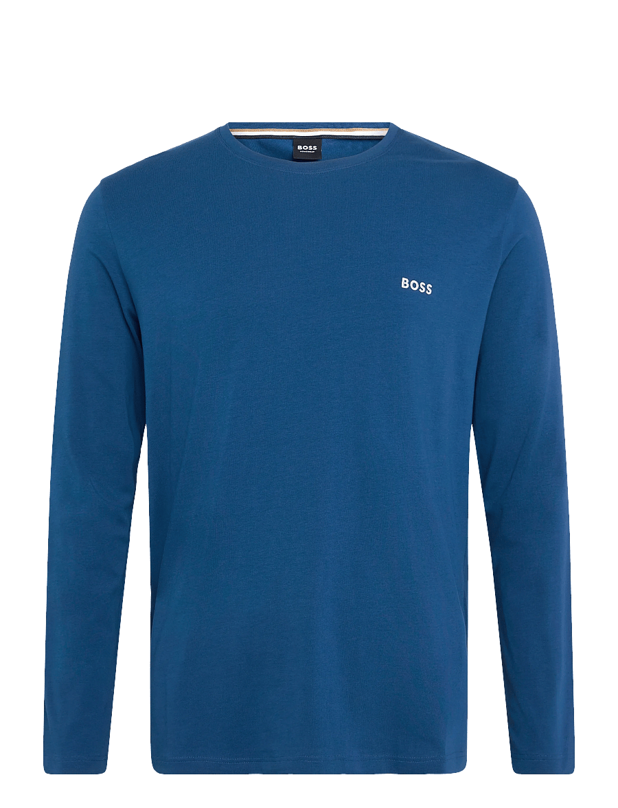 BOSS - Mix&Match LS-Shirt R - långärmade t-shirts - turquoise/aqua - 0