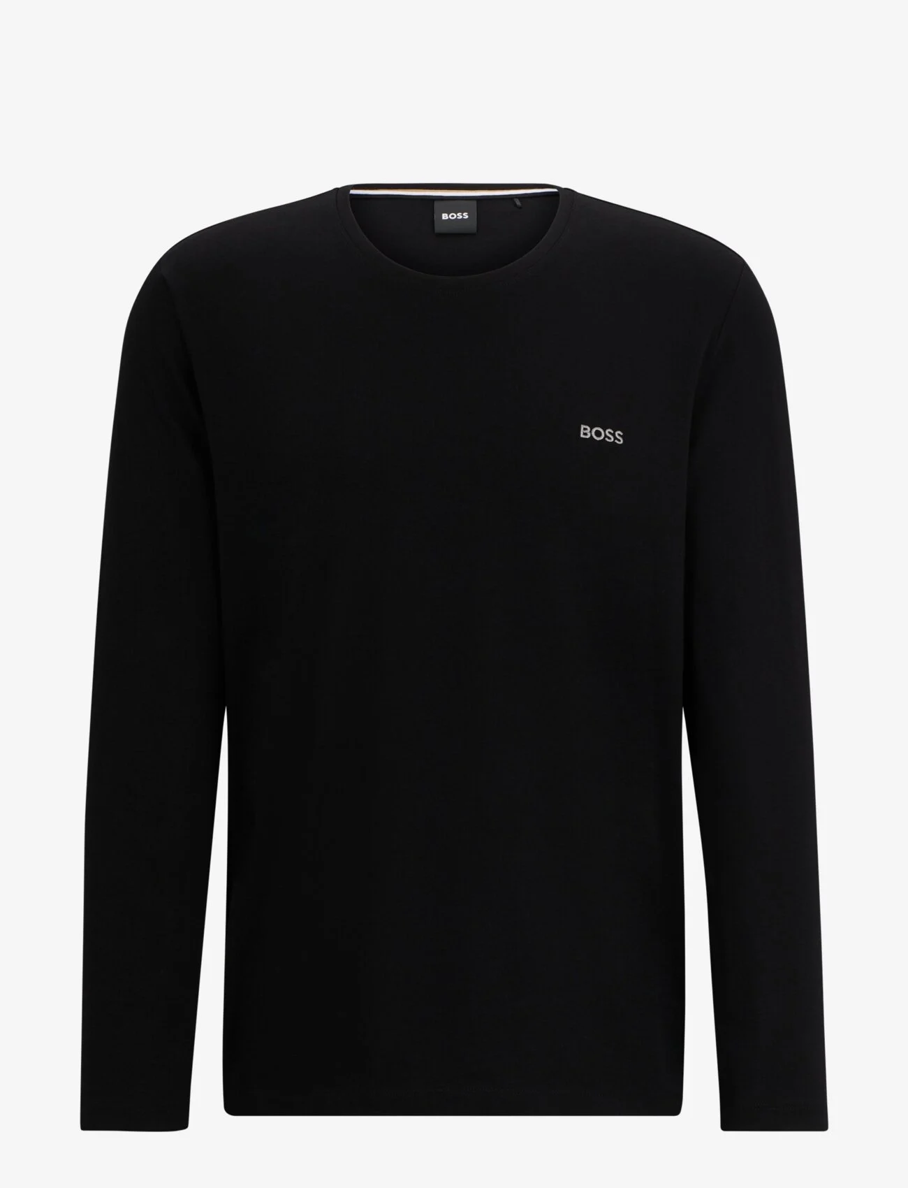 BOSS - Mix&Match LS-Shirt R - long-sleeved t-shirts - black - 0