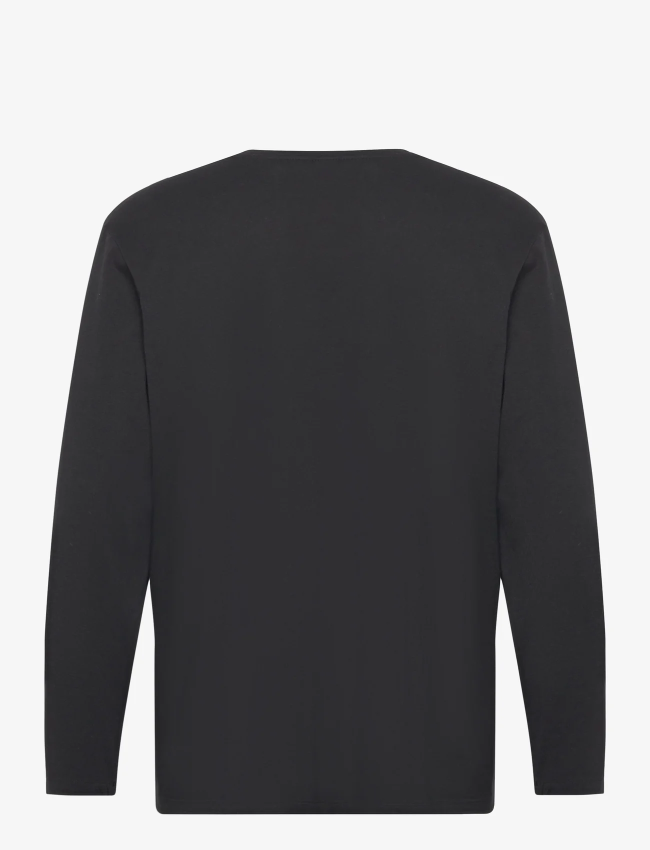 BOSS - Mix&Match LS-Shirt R - long-sleeved t-shirts - black - 1