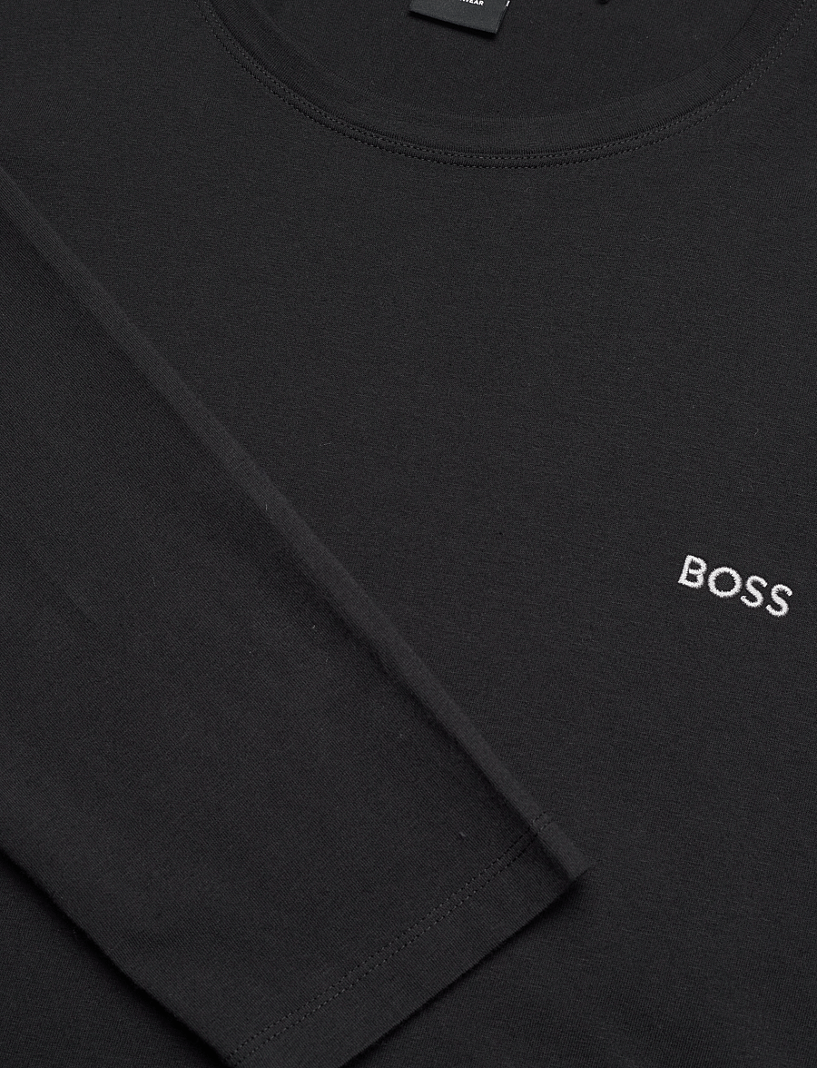 BOSS - Mix&Match LS-Shirt R - langärmelige t-shirts - black - 2