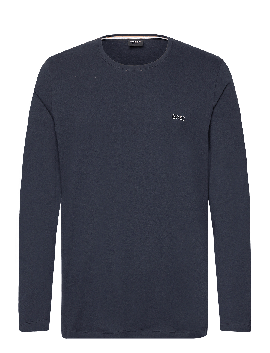 BOSS - Mix&Match LS-Shirt R - langärmelige t-shirts - dark blue - 0