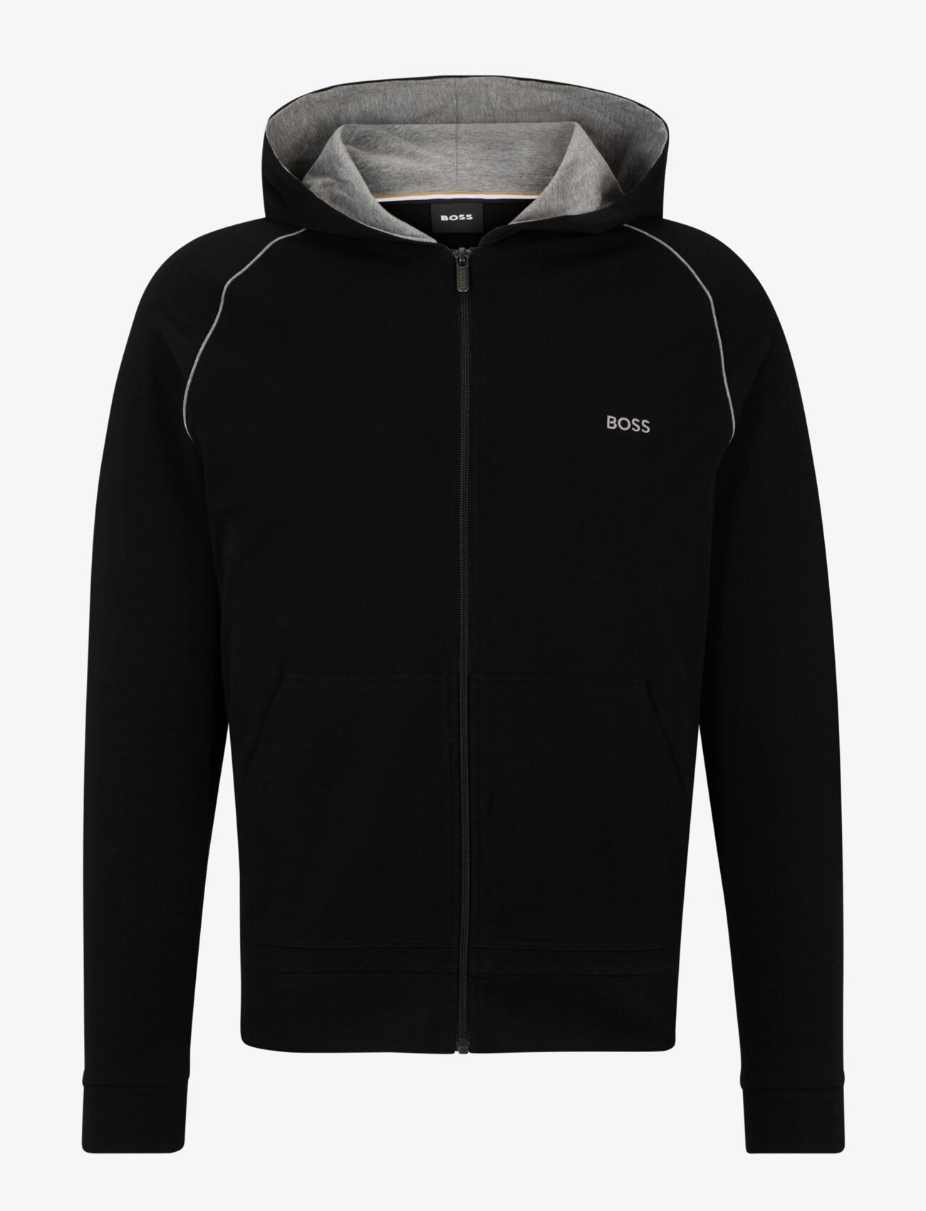BOSS Mix&Match Jacket H - Hoodies - BLACK / black