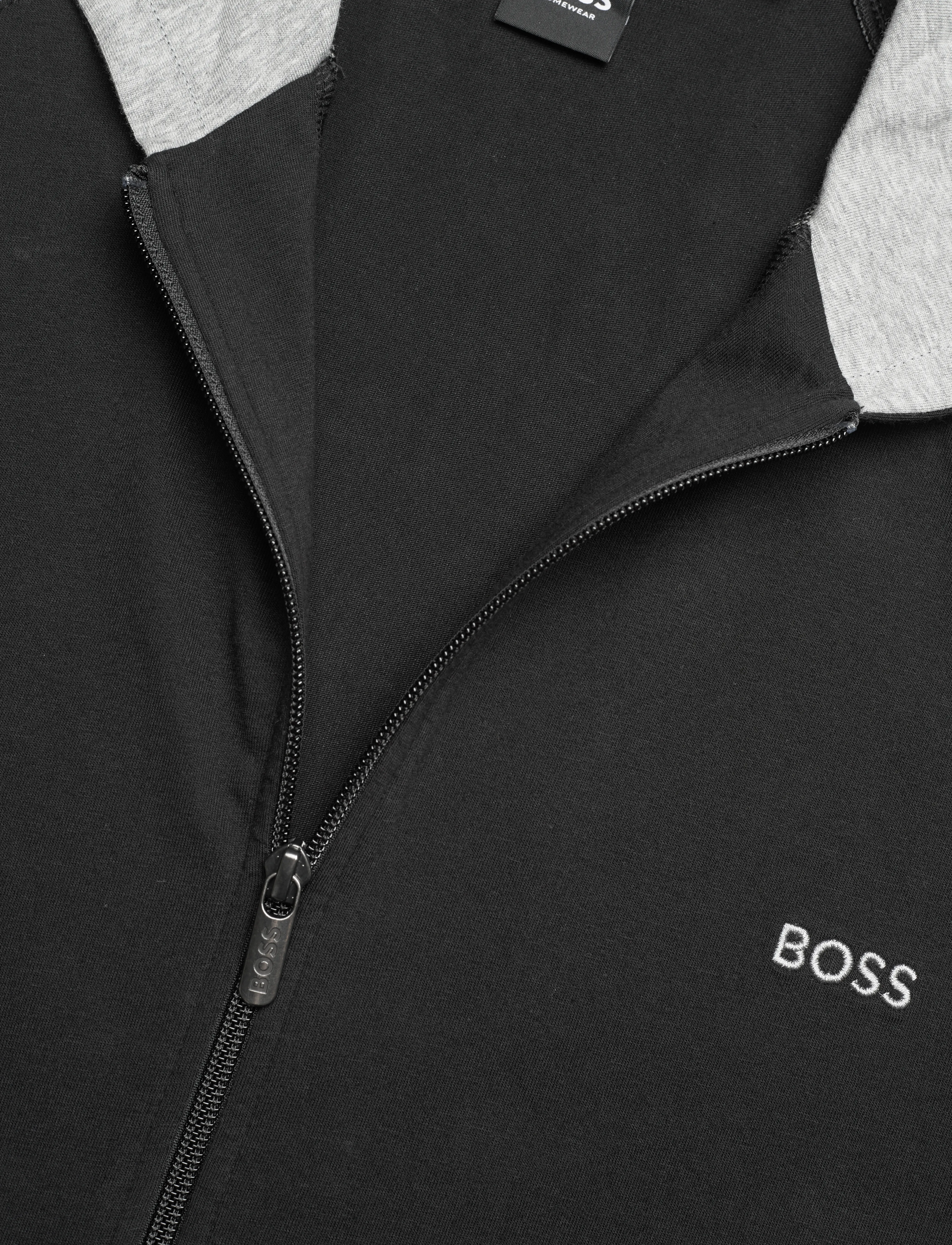 BOSS - Mix&Match Jacket H - kapuutsiga dressipluusid - black - 2