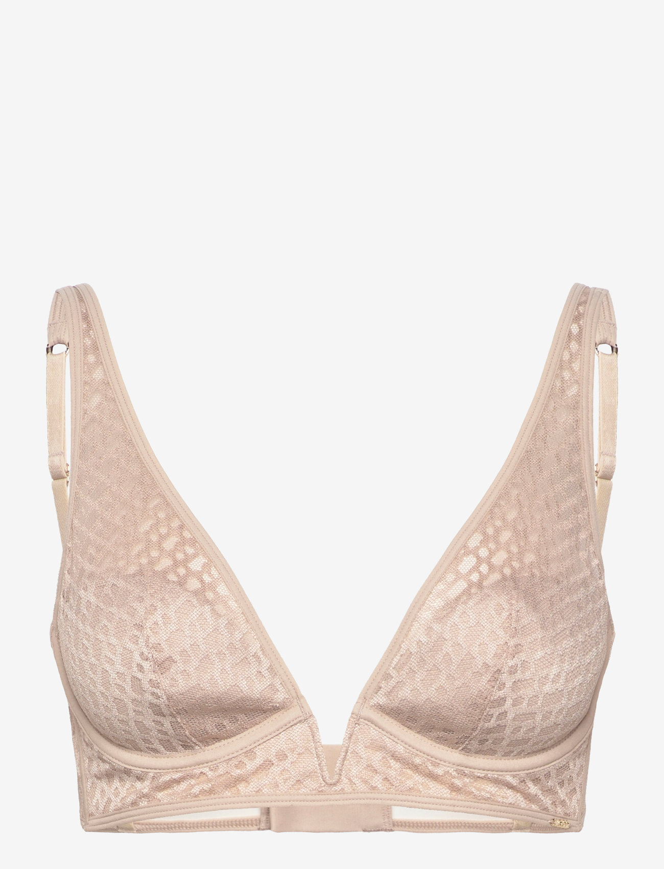 BOSS - TRIANGLE  B LACE - open beige - 0