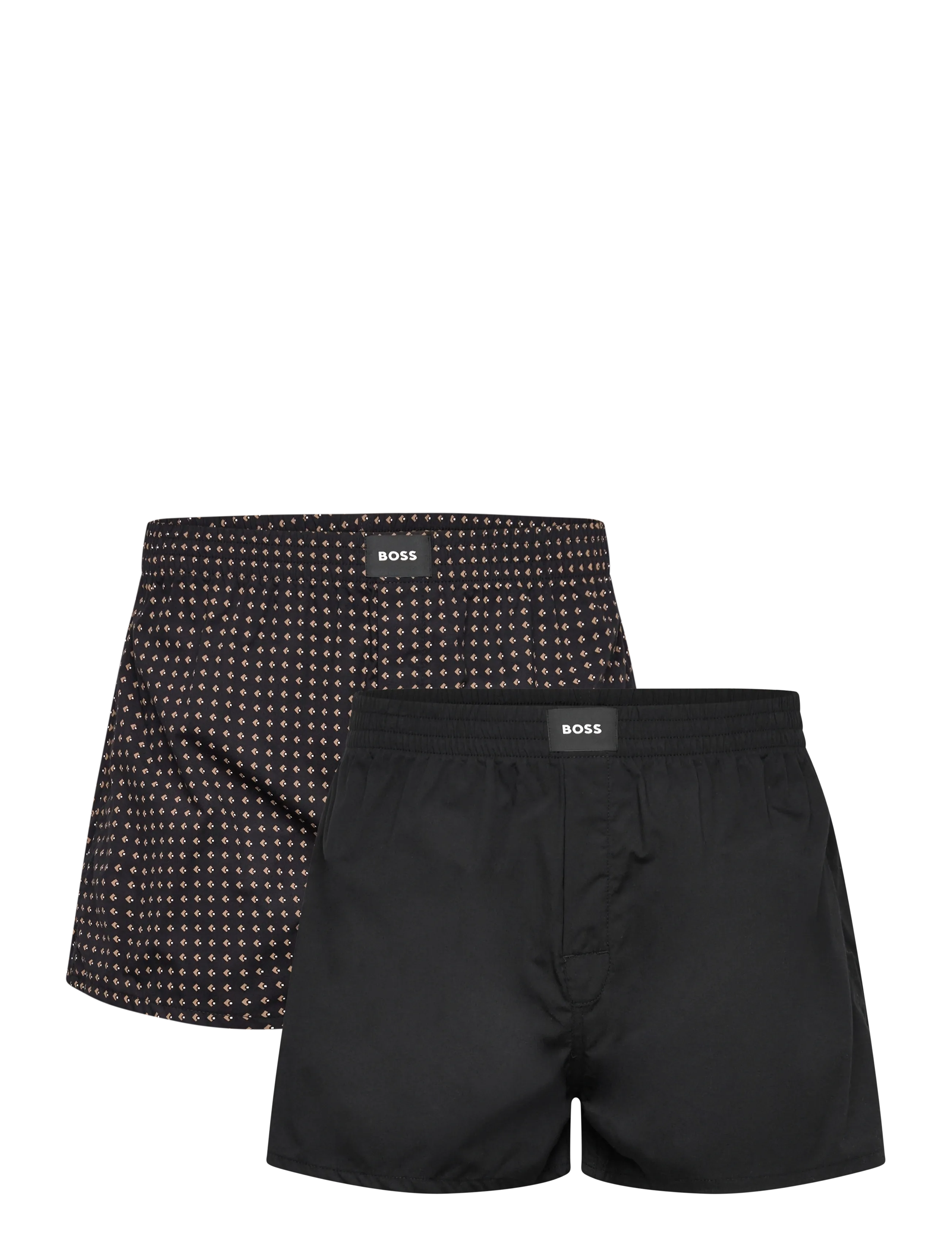 BOSS 2P Boxer S. CW Peach - Unterwäsche - BLACK / black