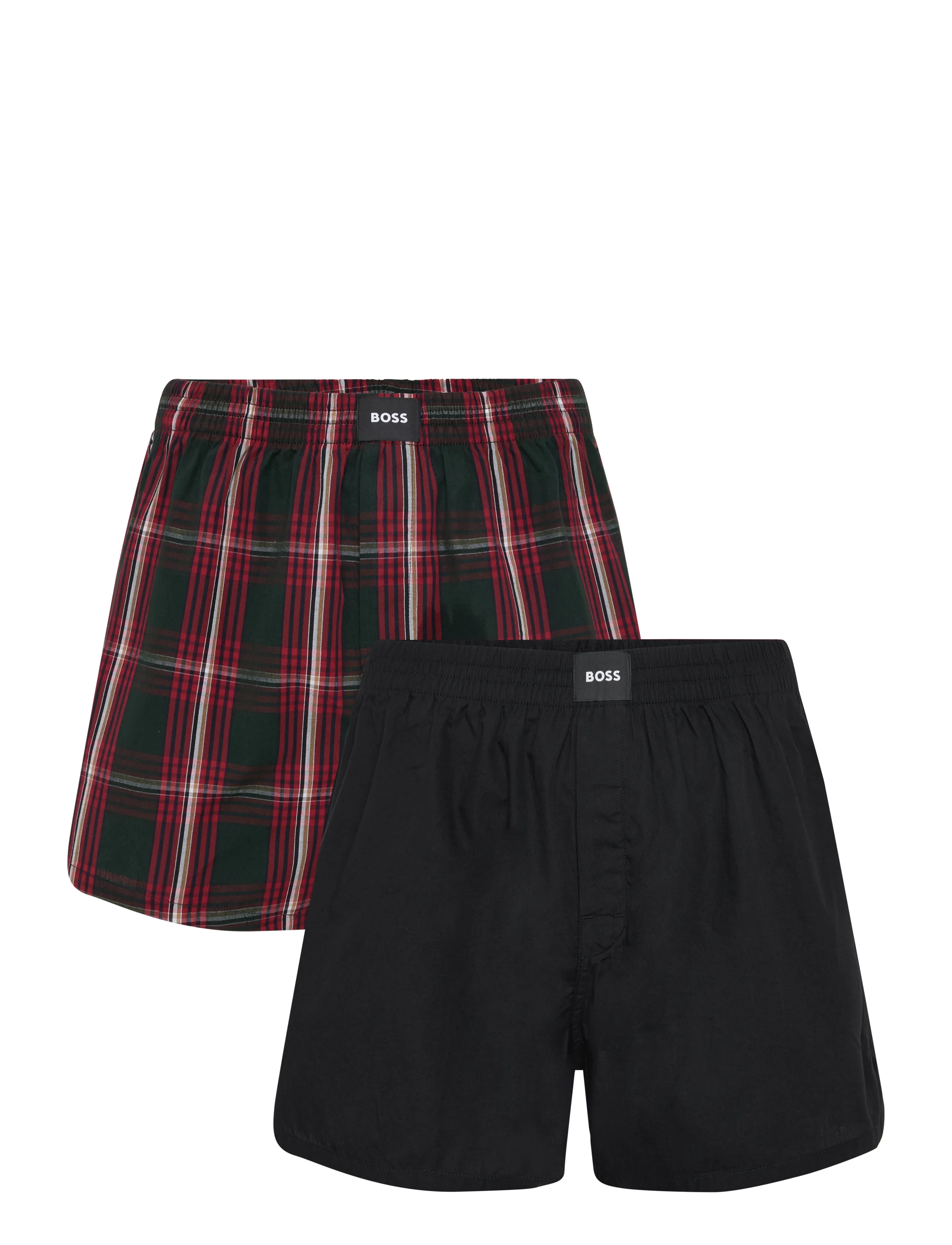 BOSS 2P Boxer S. CW Peach - Unterwäsche - OPEN RED / red
