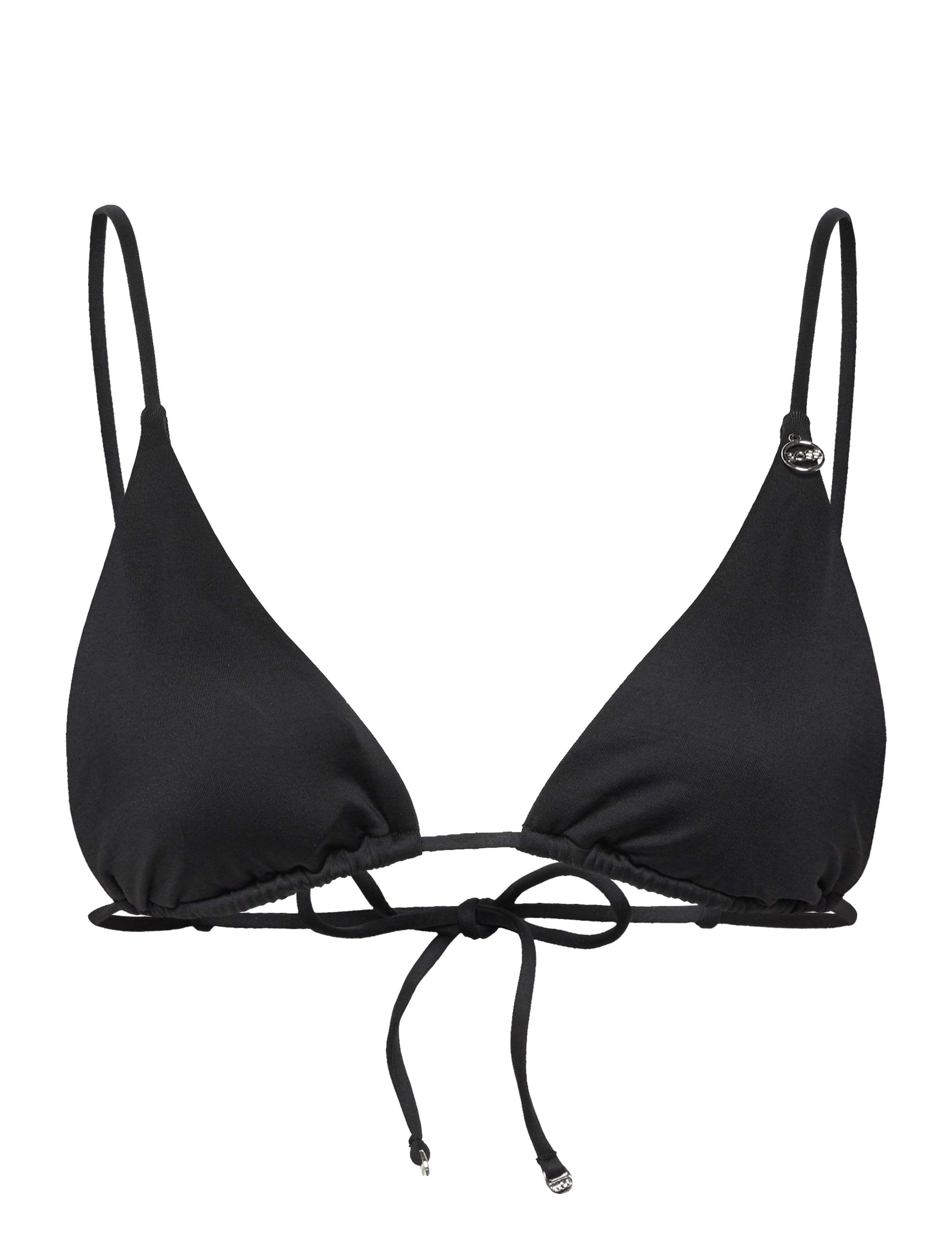 BOSS Bella Triangle, Trekant Bikini Top, Sort, Str: XL