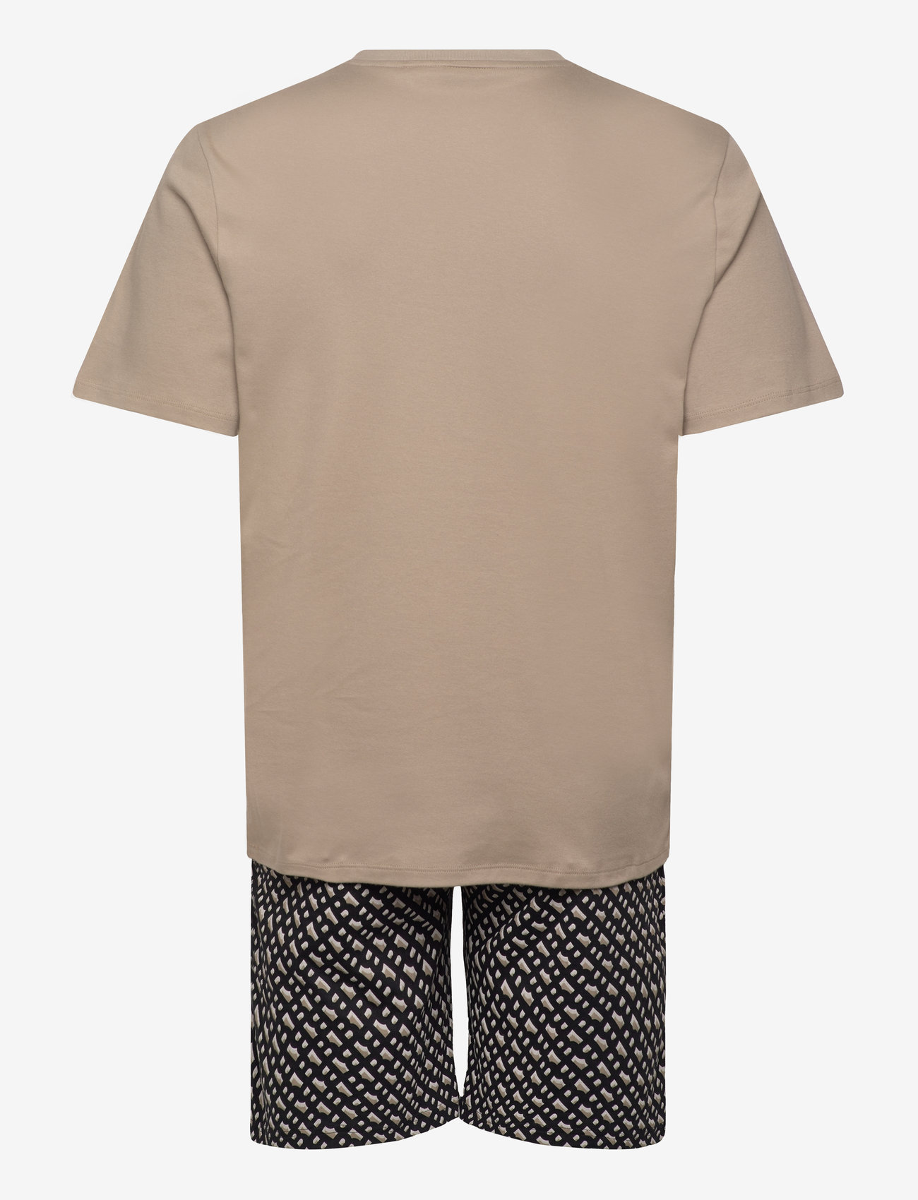 BOSS - Relax Short Set - dark beige - 1