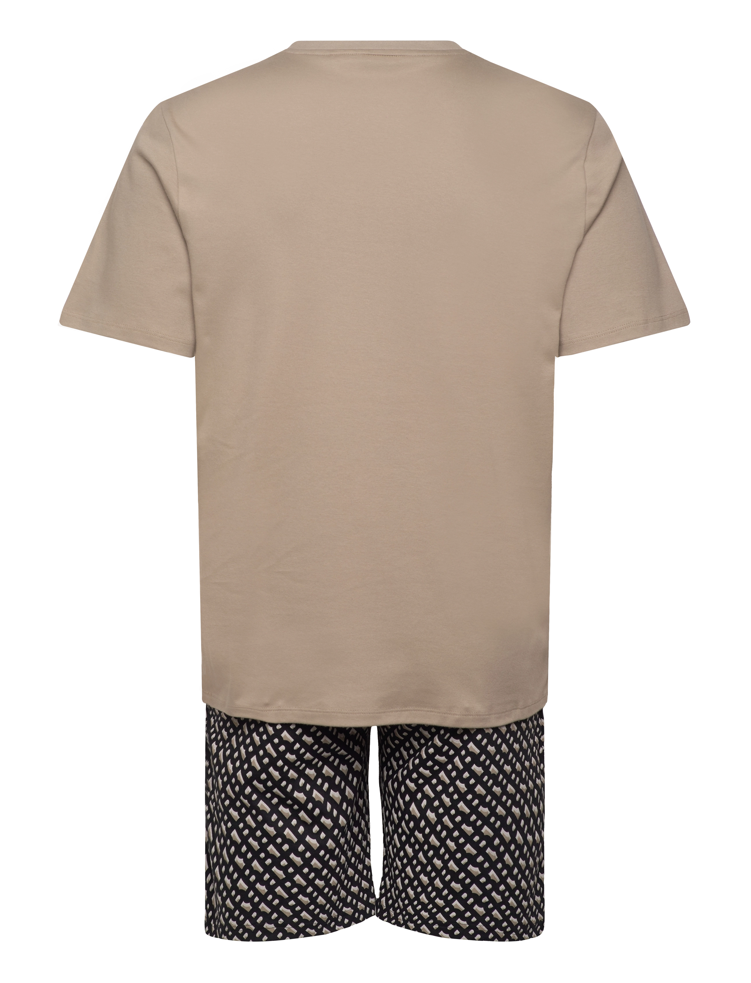 BOSS - Relax Short Set - dark beige - 1
