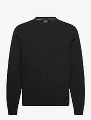 BOSS - Pratello - megztinis su apvalios formos apykakle - black - 0