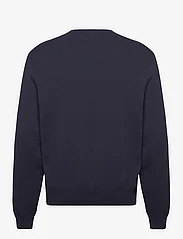 BOSS - Pratello - megztinis su apvalios formos apykakle - dark blue - 1