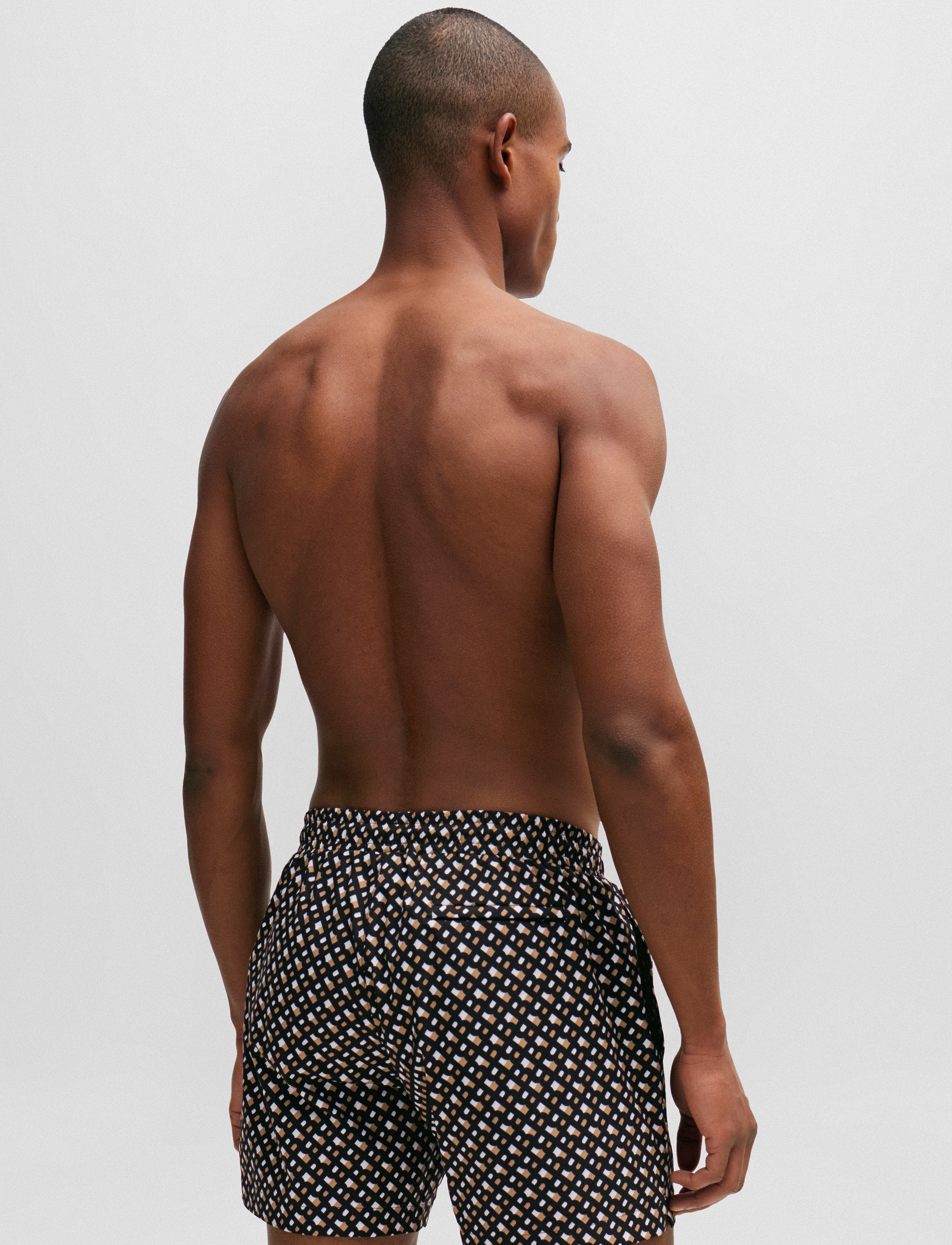 BOSS - Manu new - badeshorts - black - 2