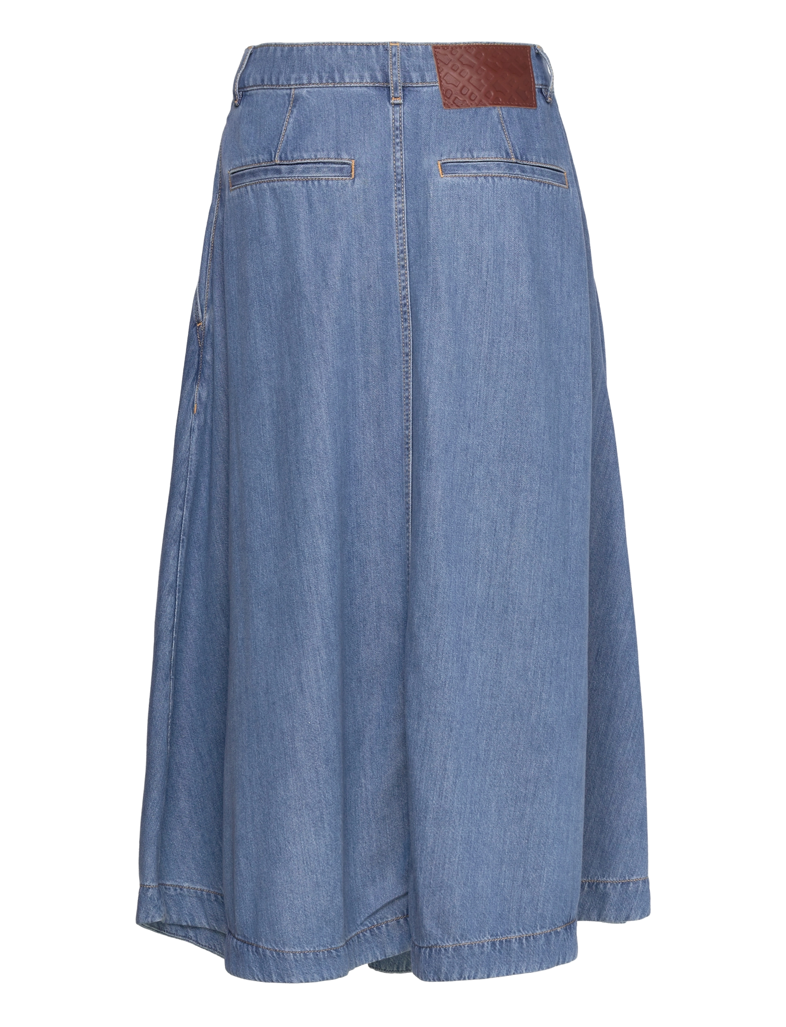 BOSS - DENIM A-LINE SKIRT - turquoise/aqua - 1