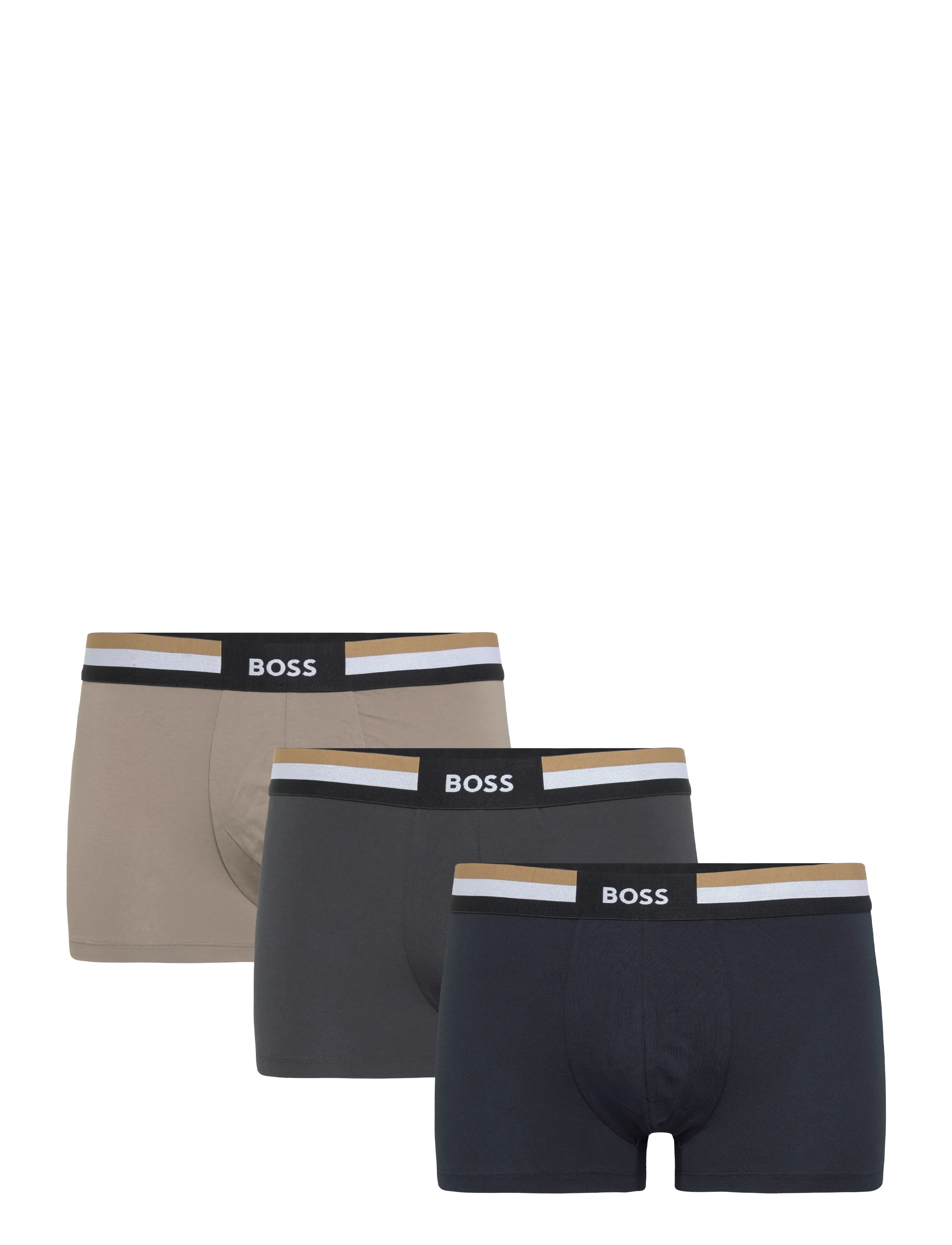 BOSS Trunk 3P Motion - Undertøj - OPEN MISCELLANEOUS / beige