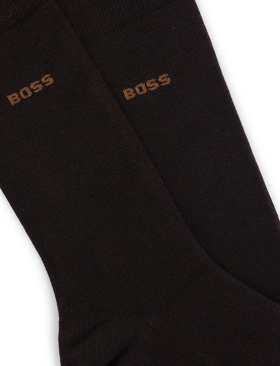 BOSS - 2P RS Uni CC - klassikalised sokid - dark brown - 1