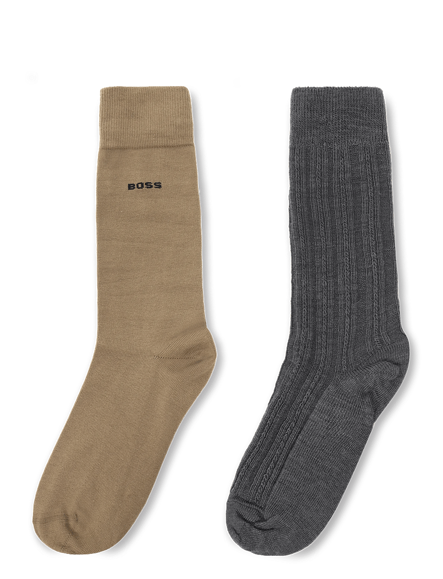 BOSS - 2P RS Uni CC - tennissocken - medium beige - 1
