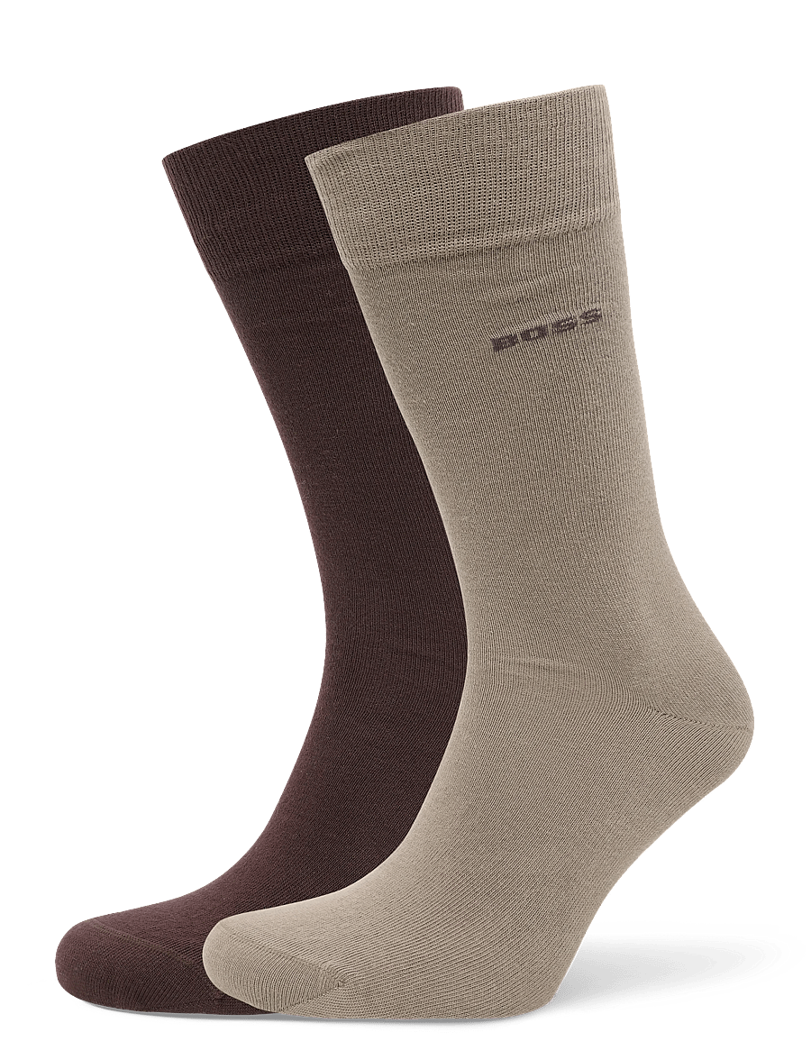 BOSS - 2P RS Uni CC - tennissocken - medium brown - 0