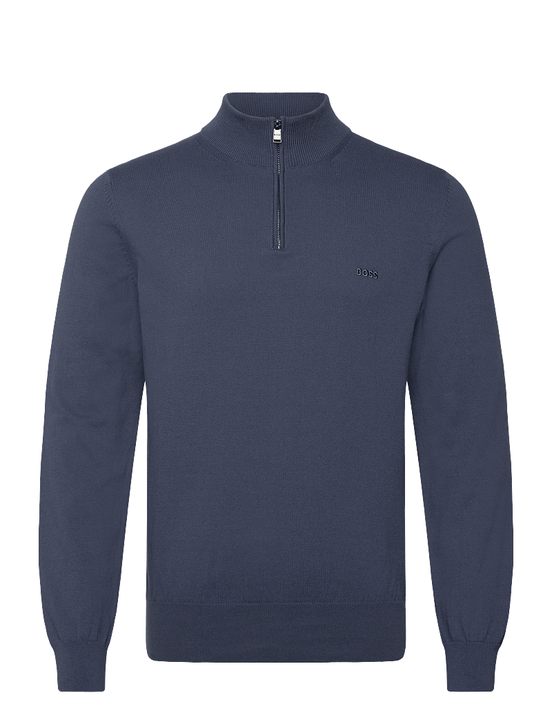 BOSS - Padro-L - halfzip strik - open blue - 0