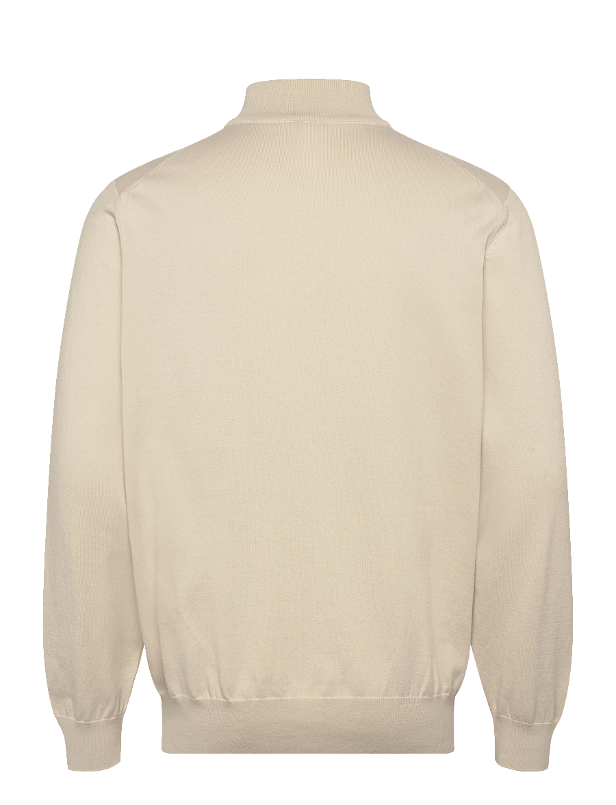 BOSS - Padro-L - pullover mit halbem reißverschluss - open white - 1