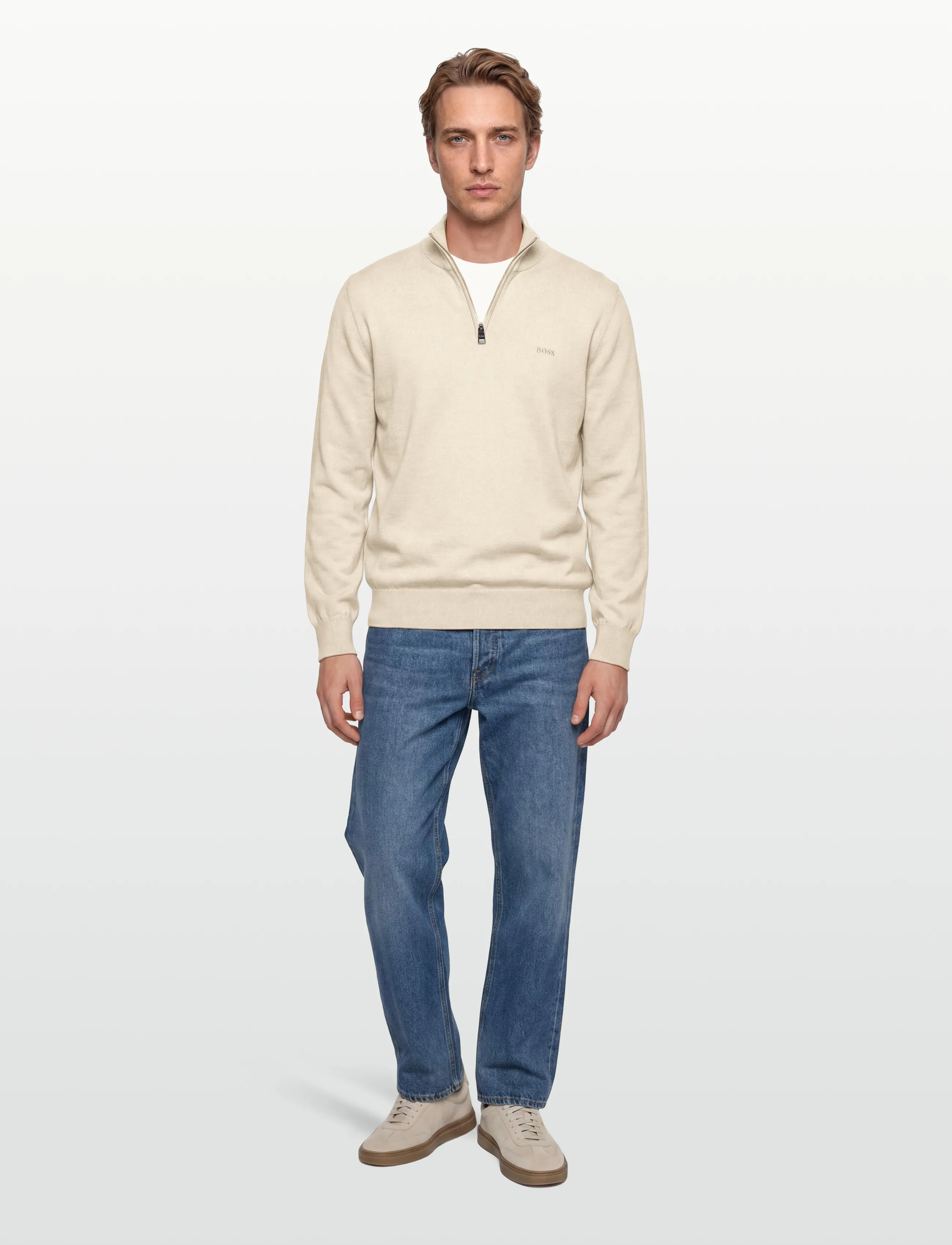 BOSS - Padro-L - herren - open white - 0