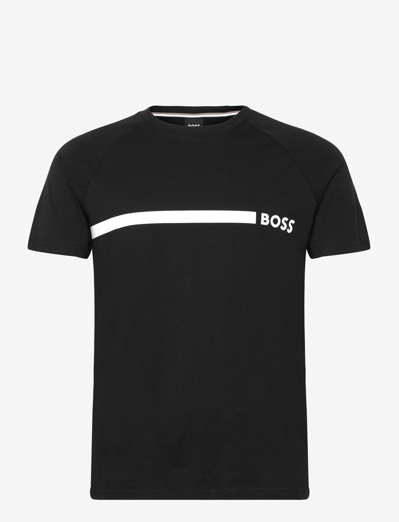 BOSS - T-Shirt RN Slim Fit - lyhythihaiset - black - 0