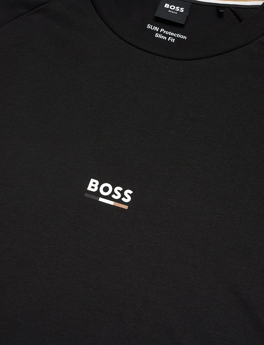 BOSS - T-Shirt RN Slim Fit - lühikeste varrukatega t-särgid - black - 5