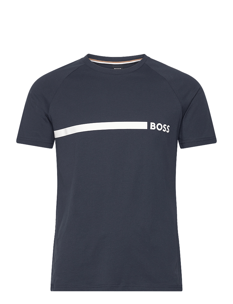 BOSS - T-Shirt RN Slim Fit - kortærmede t-shirts - navy - 0