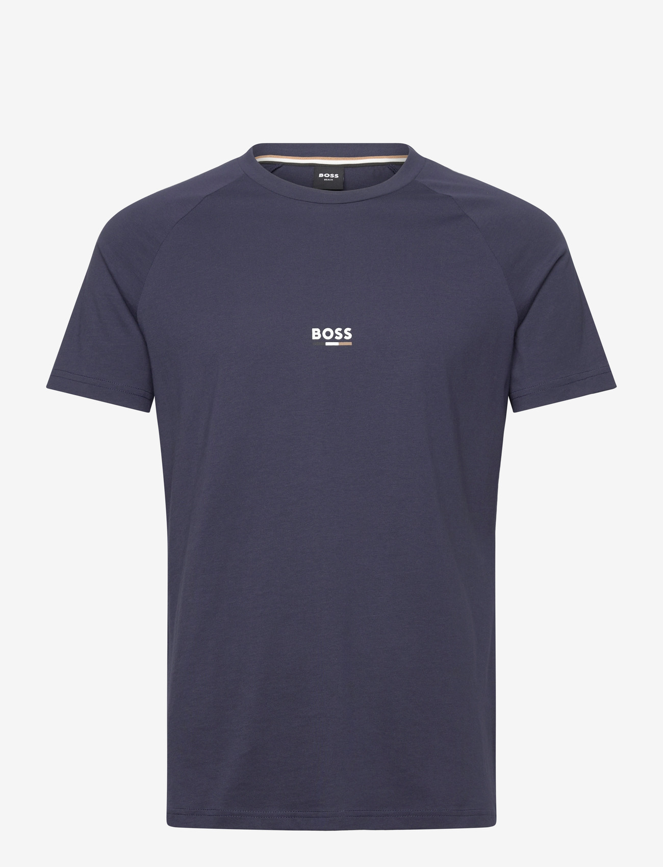 BOSS - T-Shirt RN Slim Fit - kortärmade t-shirts - navy - 0