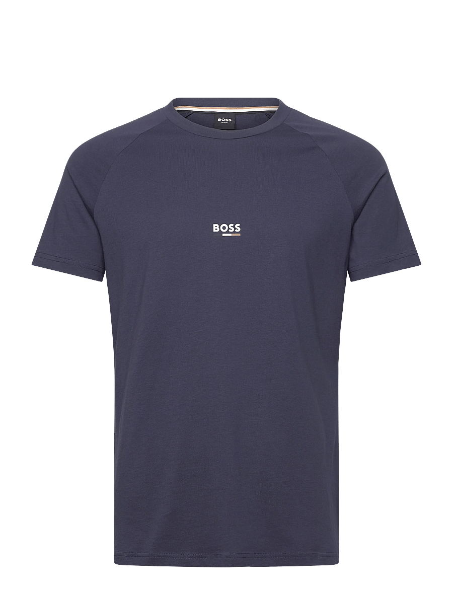 BOSS - T-Shirt RN Slim Fit - kortærmede t-shirts - navy - 1